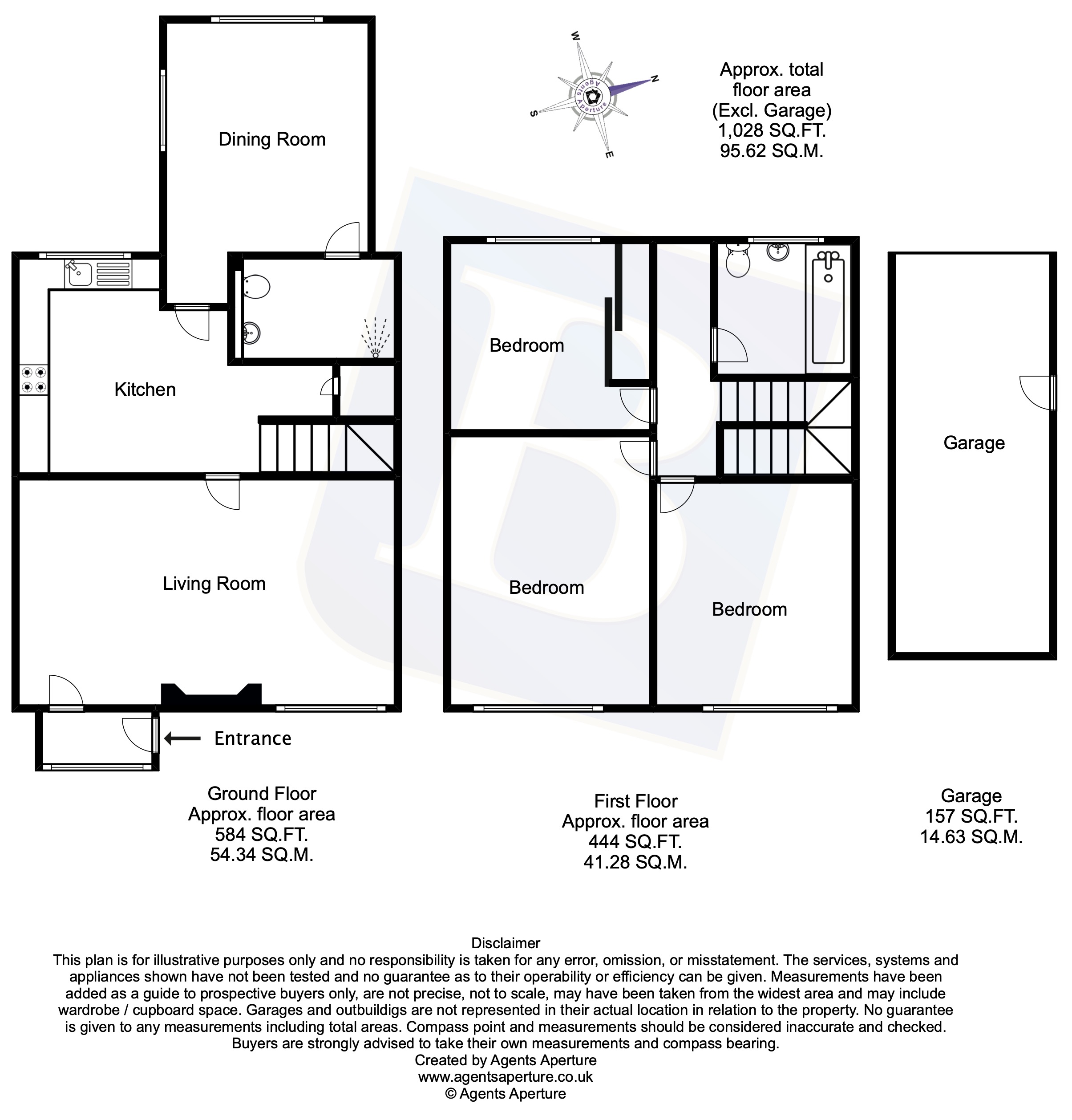 Wick Lane, Wickford, Essex SS11, 3 bedroom terraced house for sale
