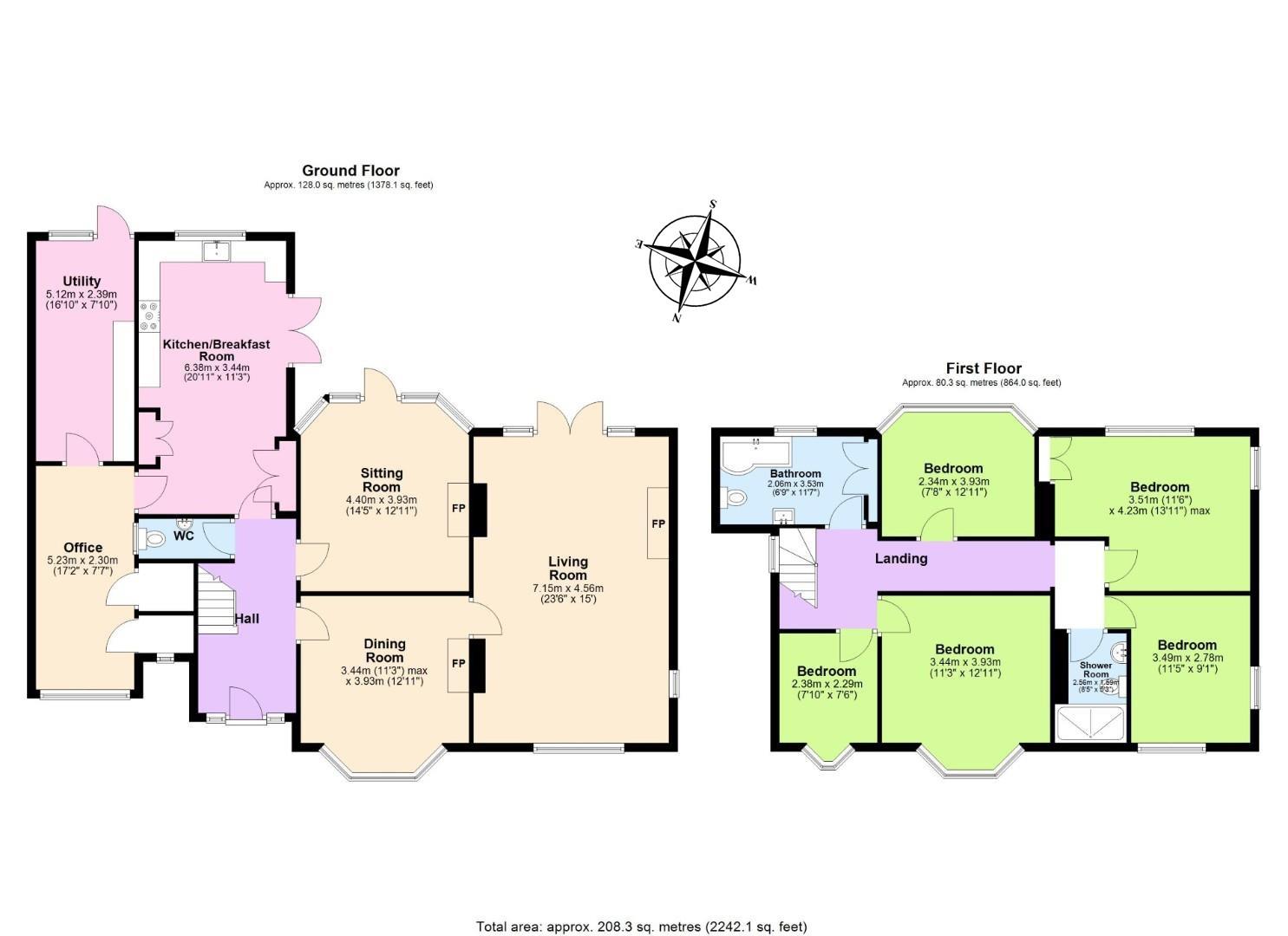 15, Willesley Road, Ashby-De-La-Zouch floorplan