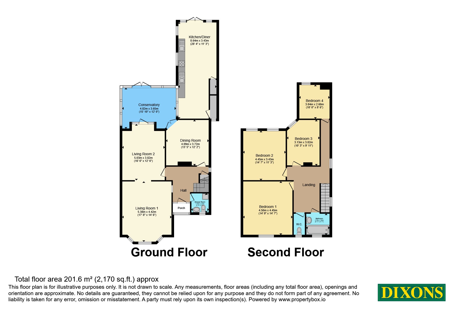 55, Woodfield Road, Birmingham floorplan
