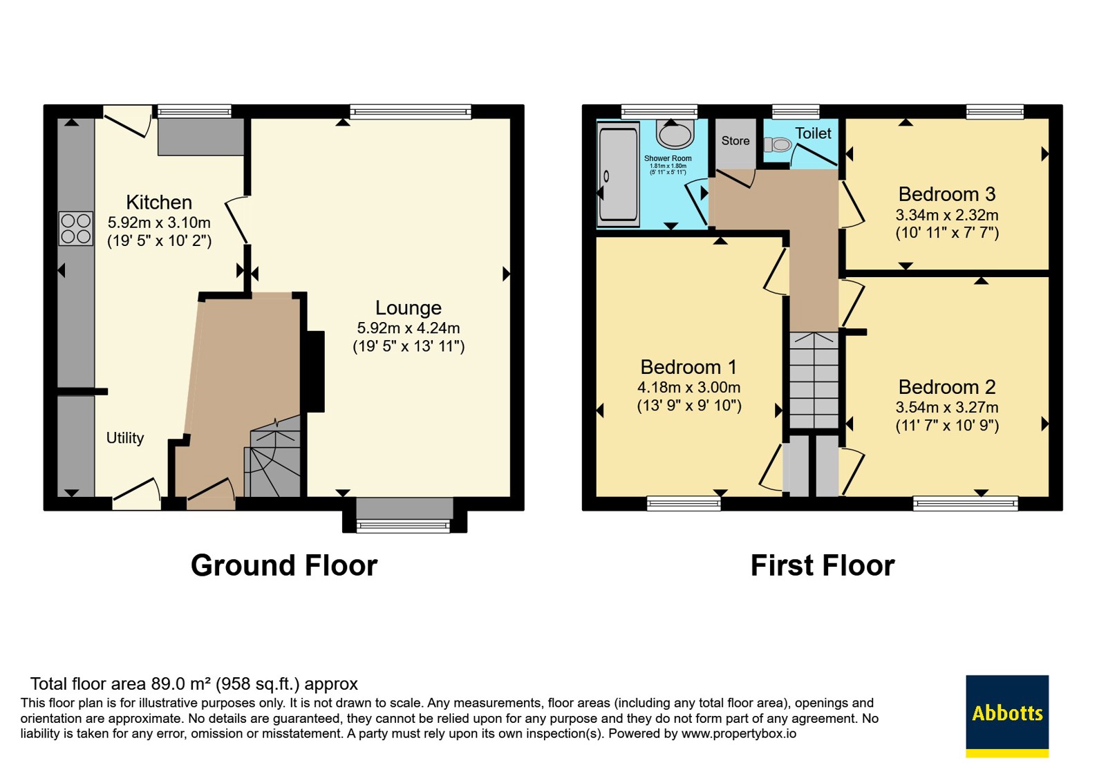 54, Spenders Close, Essex floorplan