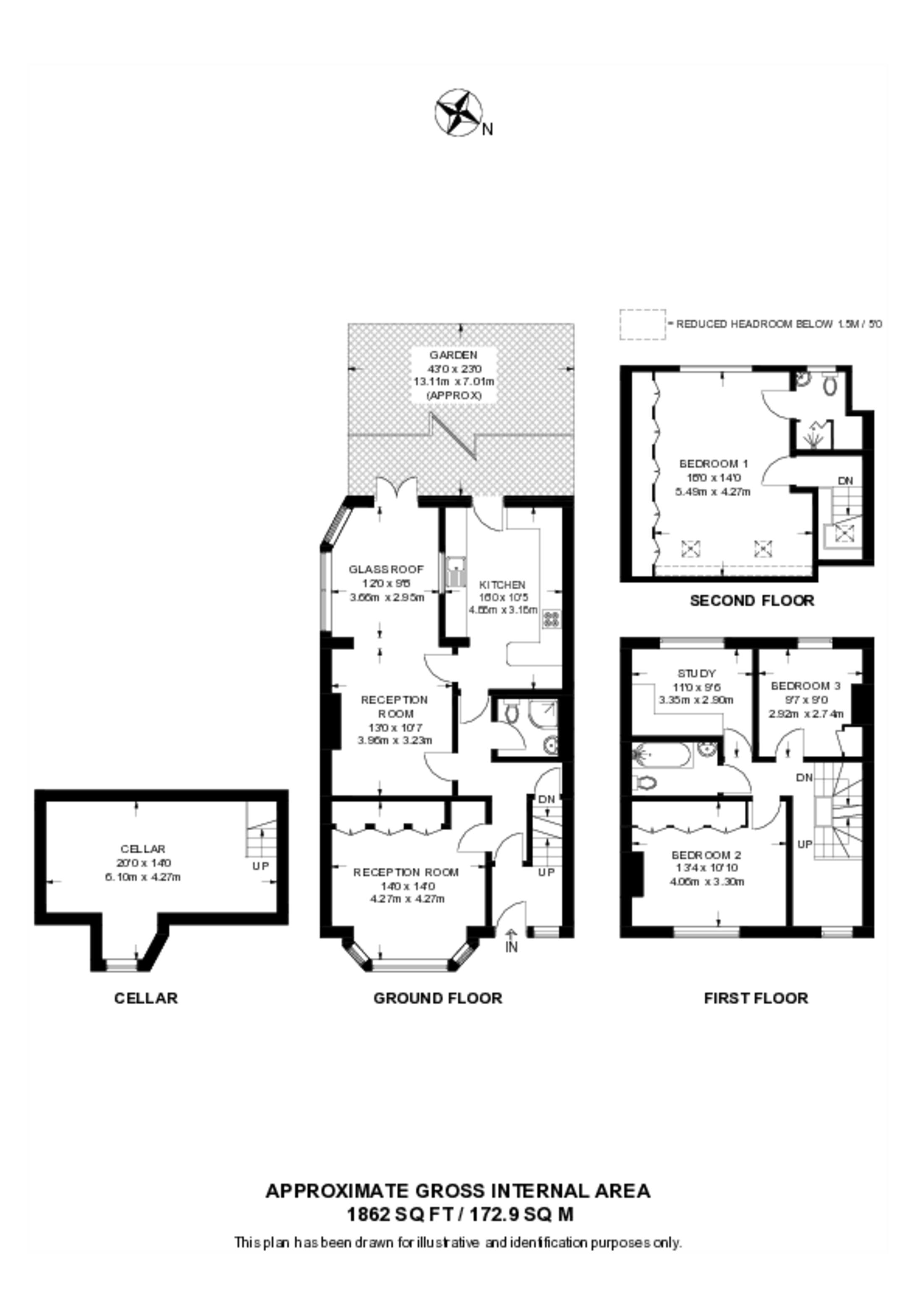 Queens Avenue, Watford floorplan