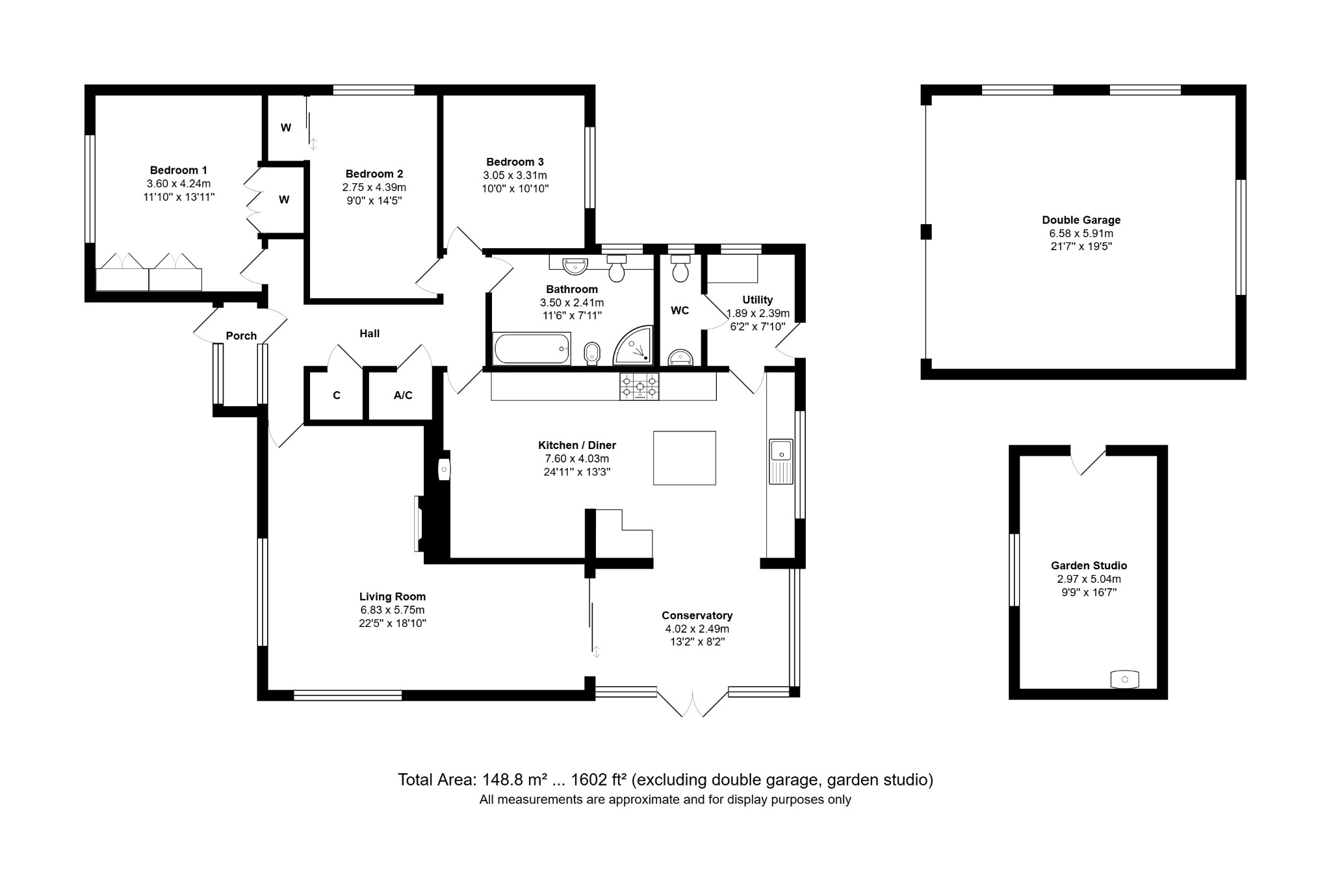 19 Orchard Grove, West Winch, Norfolk floorplan