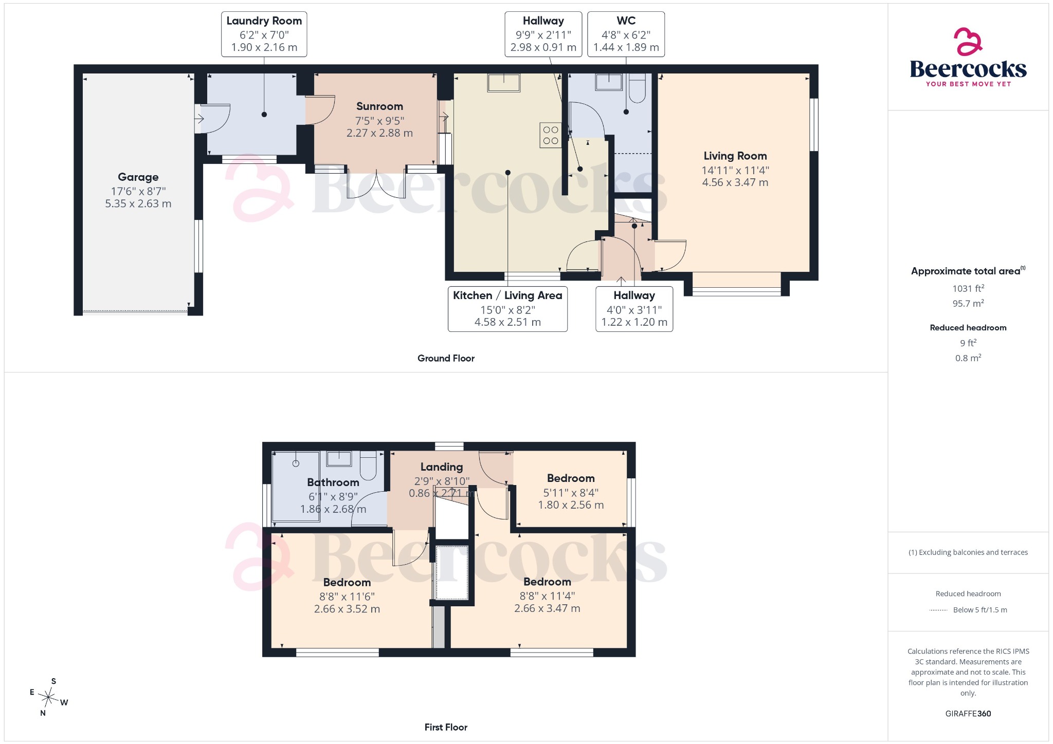 9 Sperrin Close, Hull, East Riding of Yorkshire floorplan