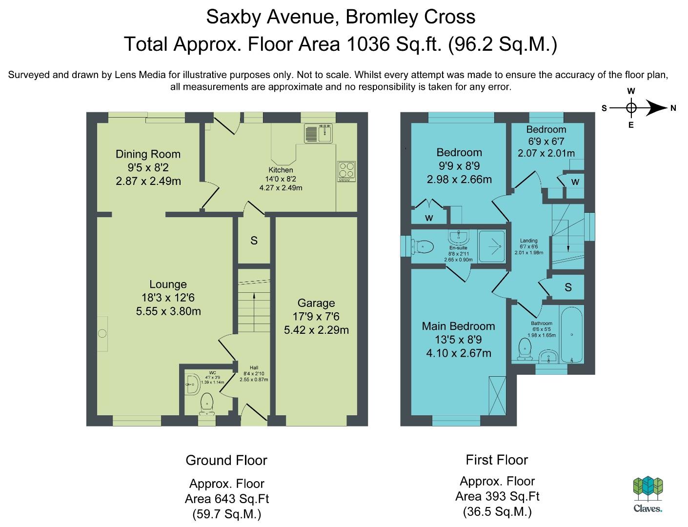 60, Saxby Avenue, Bolton floorplan