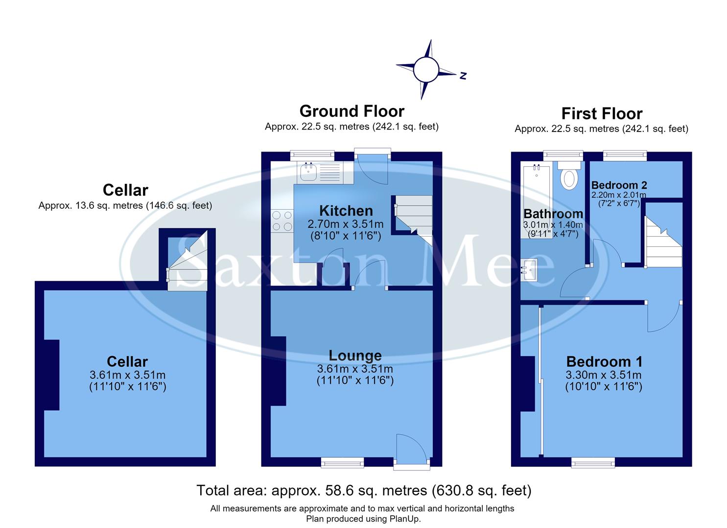 18, Kipling Road, Sheffield floorplan