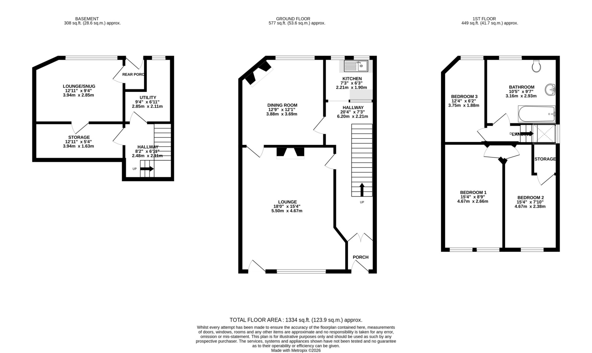 2,Queens Drive East, Ramsey floorplan