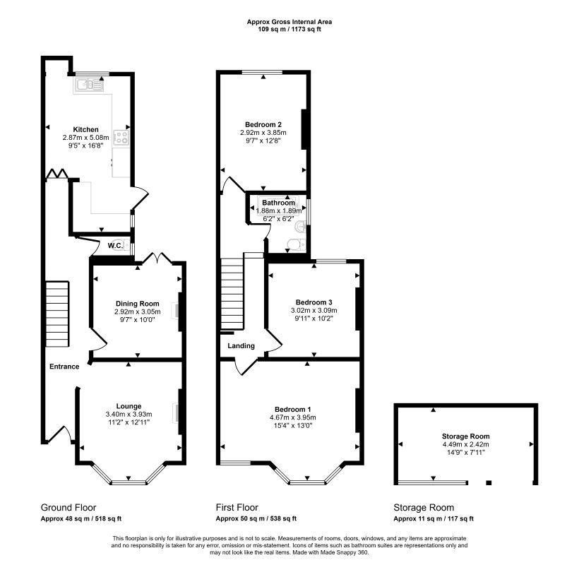 Hide Road, Harrow floorplan