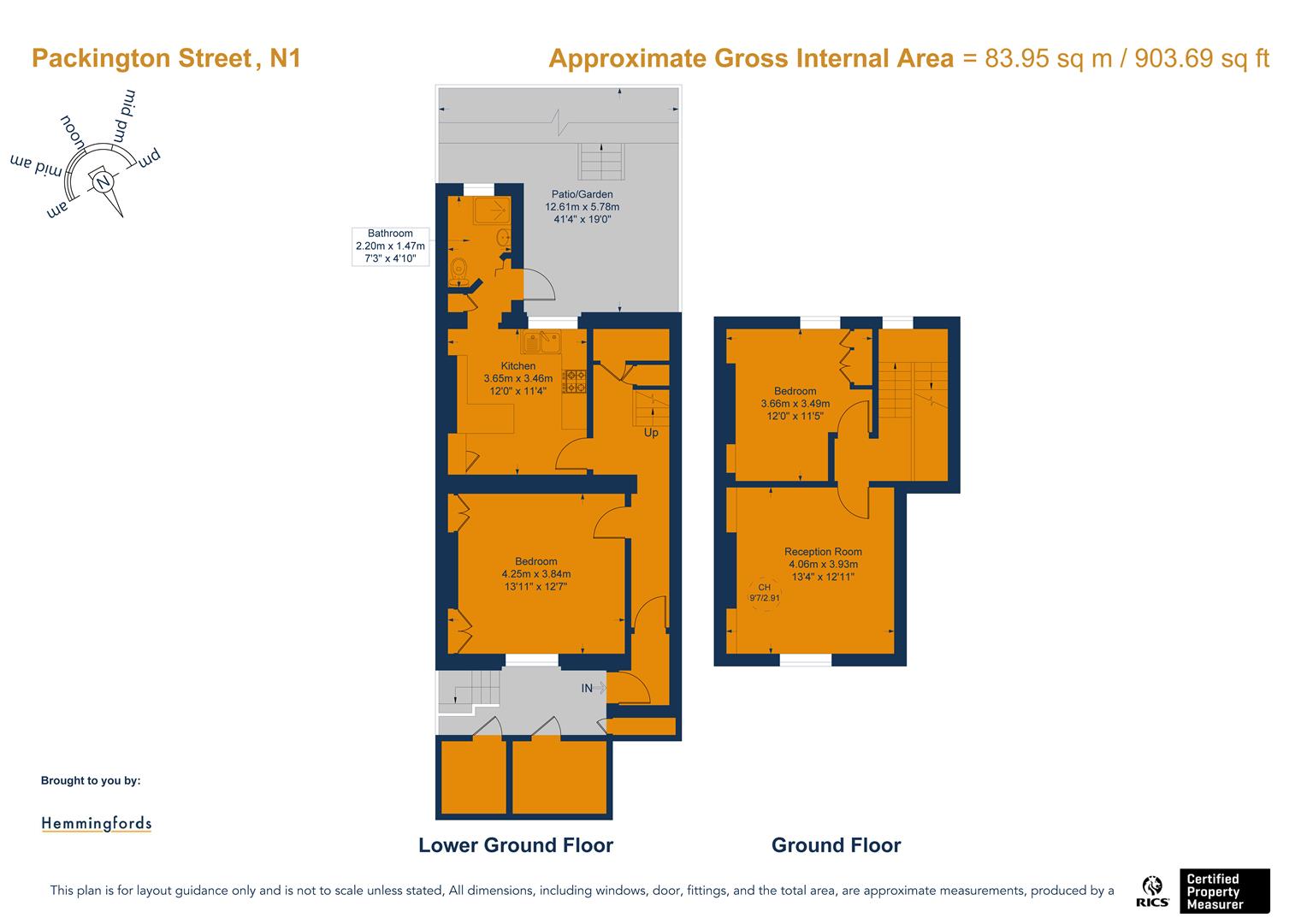 149A, Packington Street, London floorplan