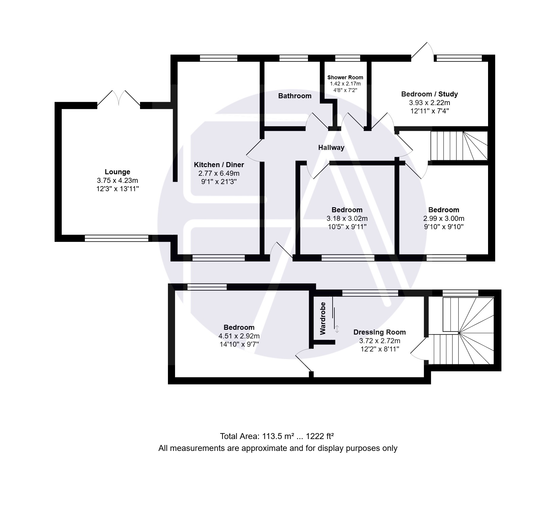 8 Hillcrest Drive, Scarisbrick, Lancashire floorplan