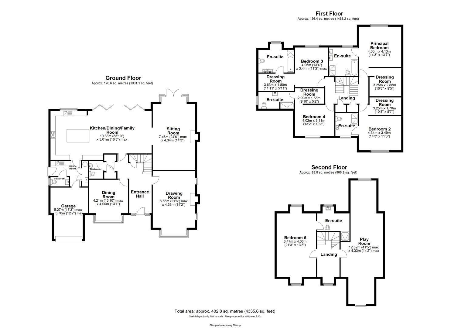 16, Longcroft Avenue, Harpenden floorplan
