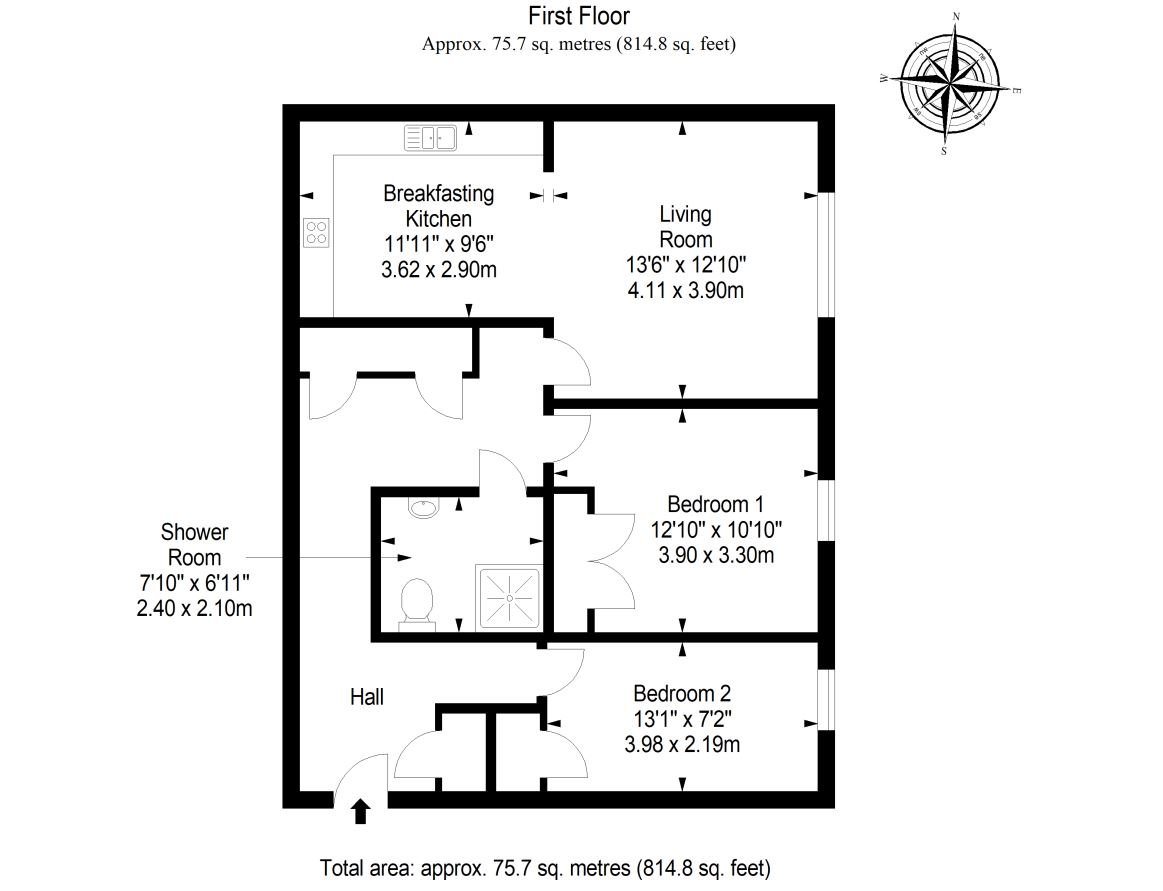 21 The Walled Gardens, Abbey Park Avenue, St Andrews floorplan