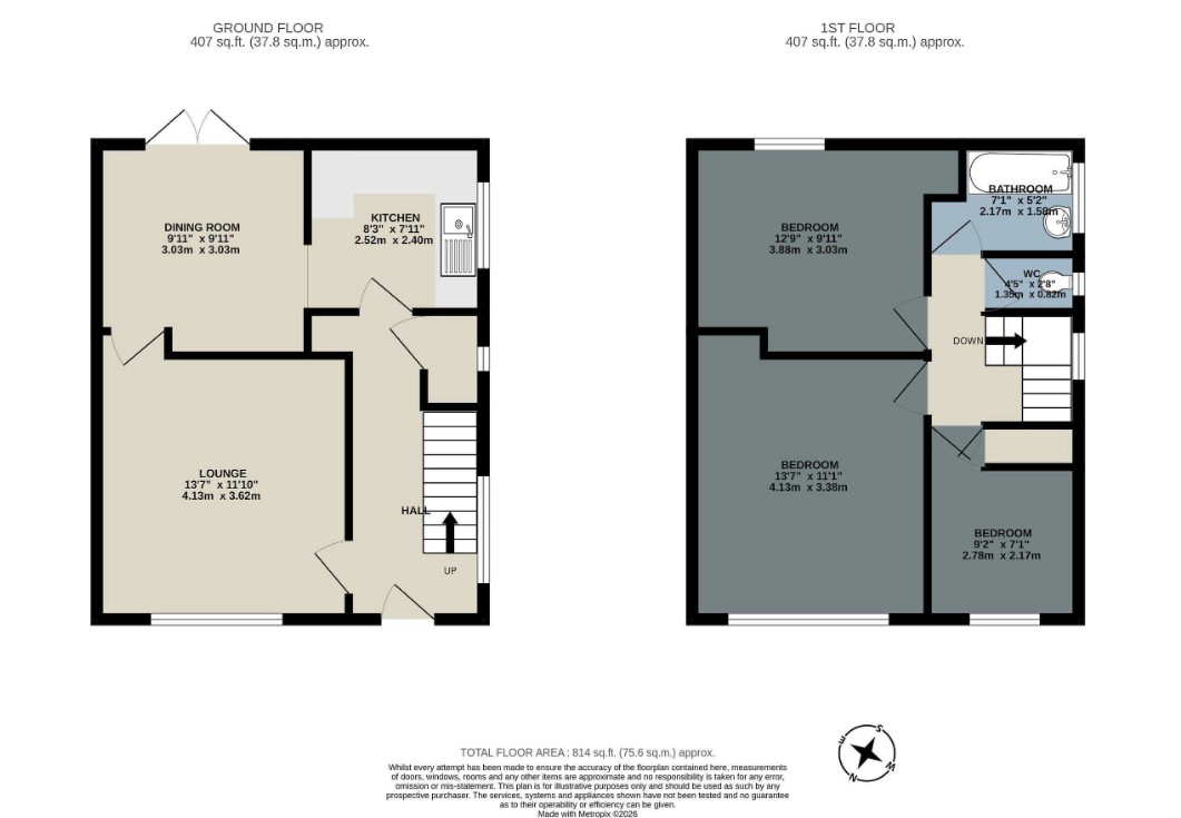 17, Cherry Tree Close, Stockport floorplan
