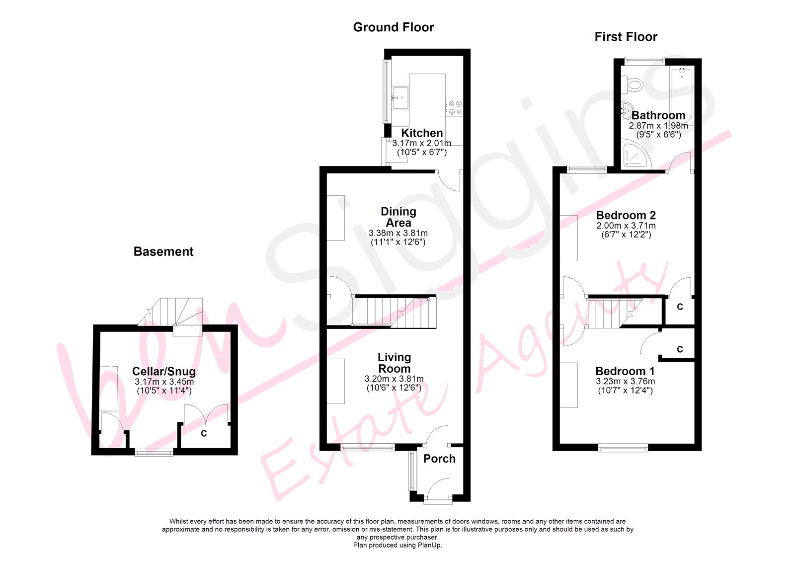 2 Bedrooms Terraced house for sale in Upper Fant Road, Maidstone, Kent ME16