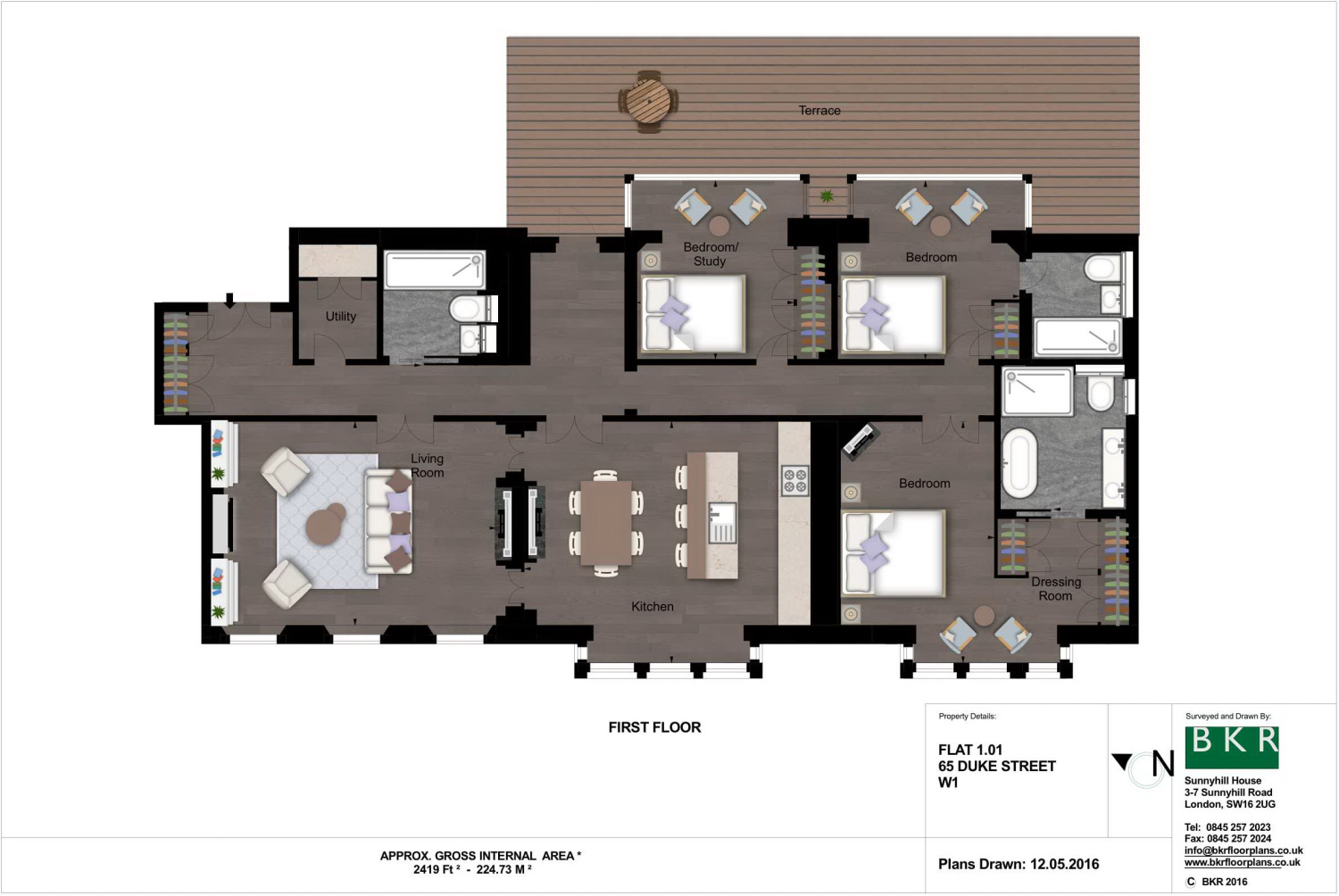 3 Bedrooms Flat to rent in Duke Street, Mayfair W1K