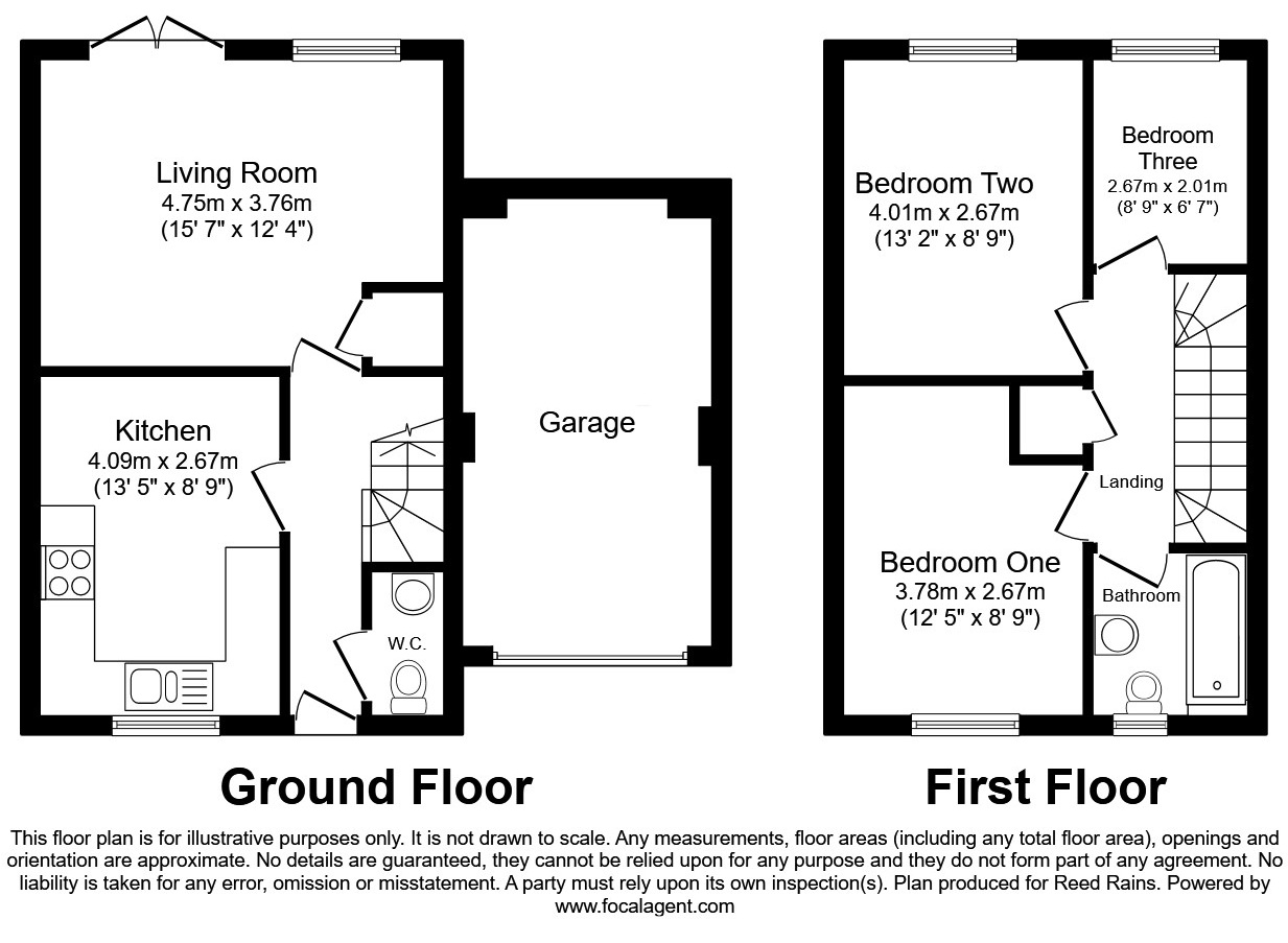 Honeysuckle Cottage,, Cross Butts, Stafford floorplan