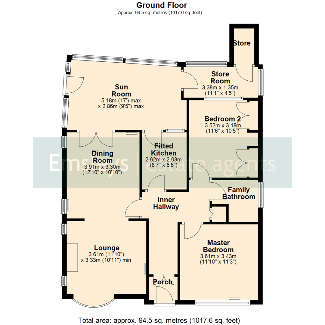 Red Roofs, Swillington Lane, Leeds floorplan