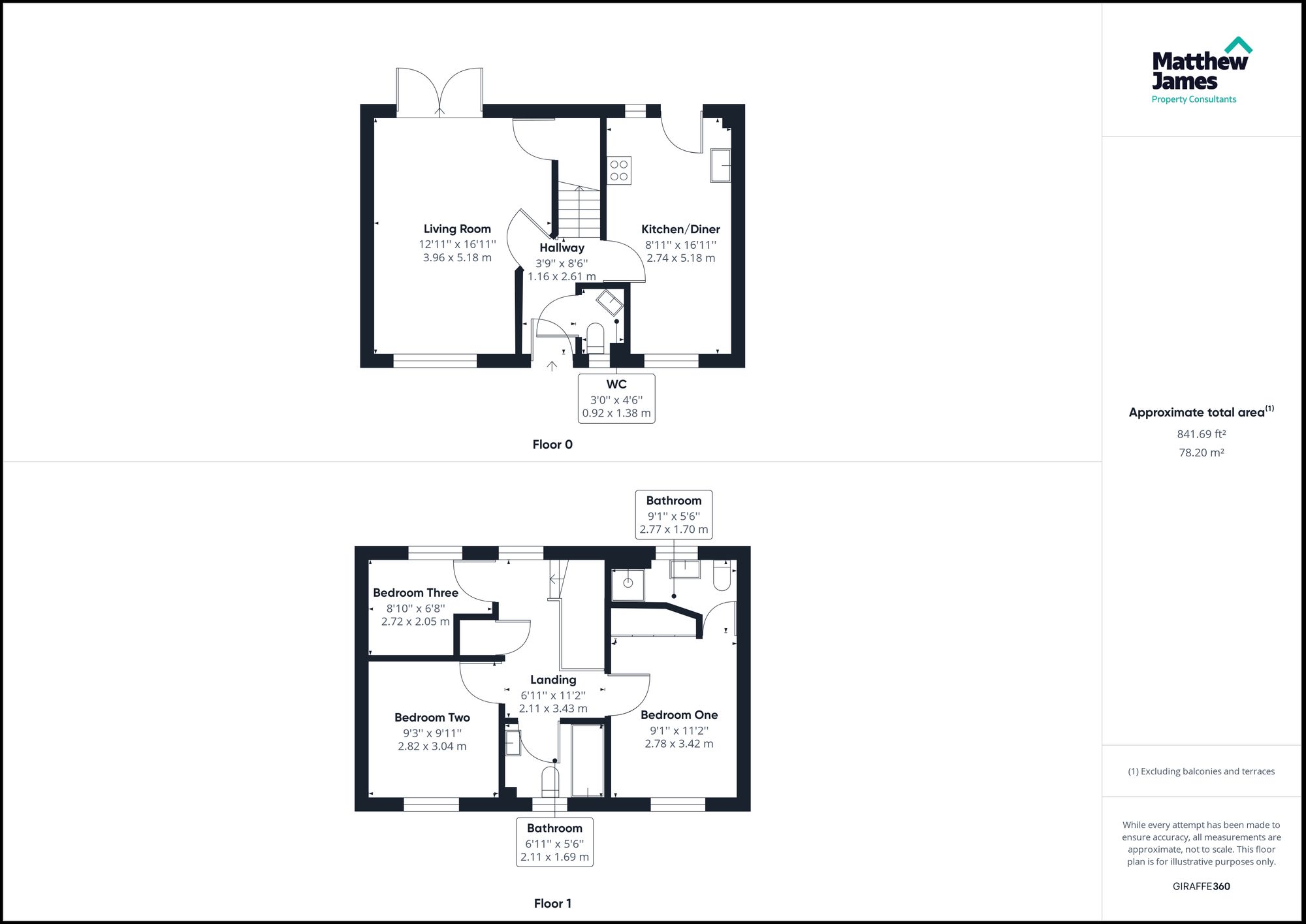 23 Kirk Way, Colchester floorplan