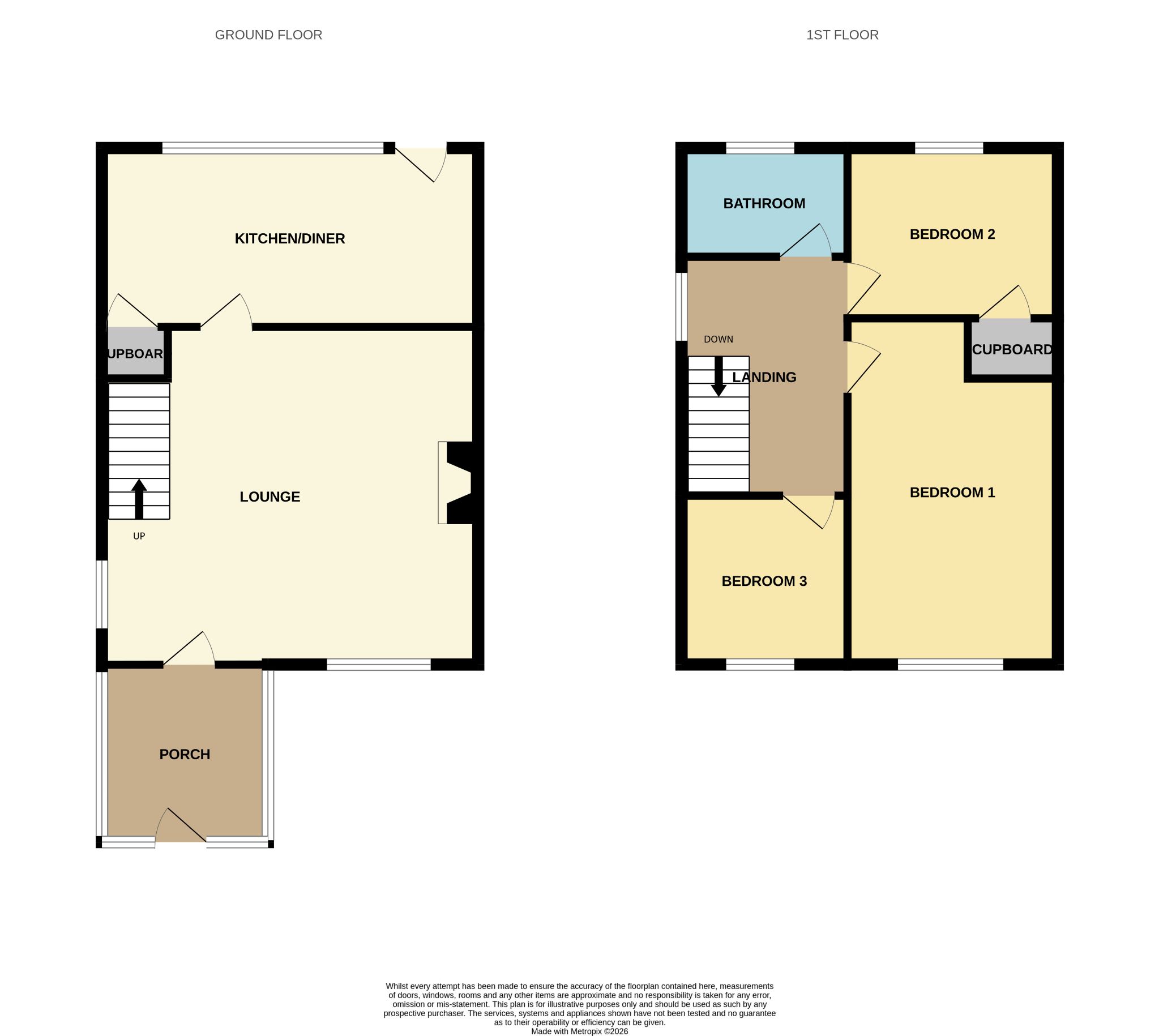 28 Tamerton Drive, Birtley floorplan
