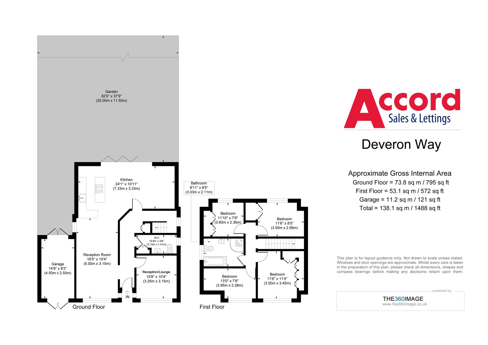 3 Deveron Way, Romford floorplan