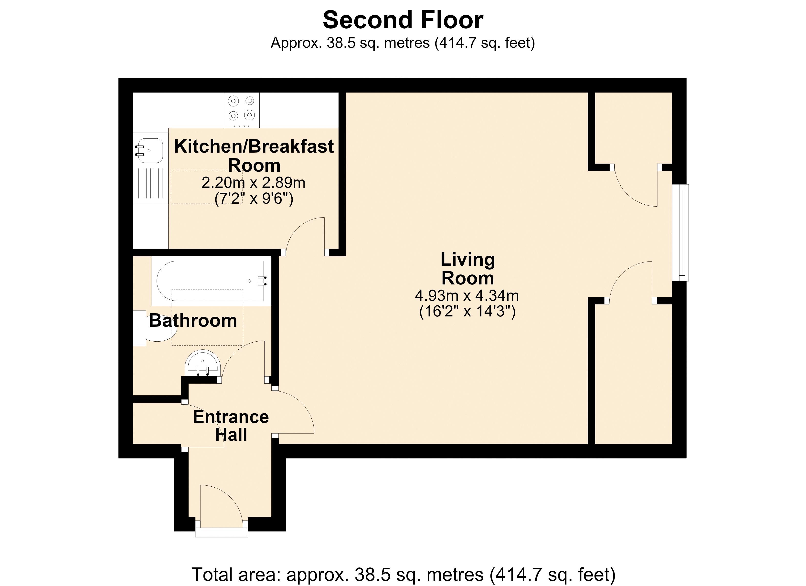 8 Elizabeth Mews, Headstone Road, Harrow floorplan