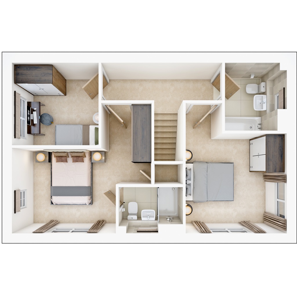 The Aynesdale - Plot 76, Alresford Down, Sun Lane, New Alresford, Winchester floorplan