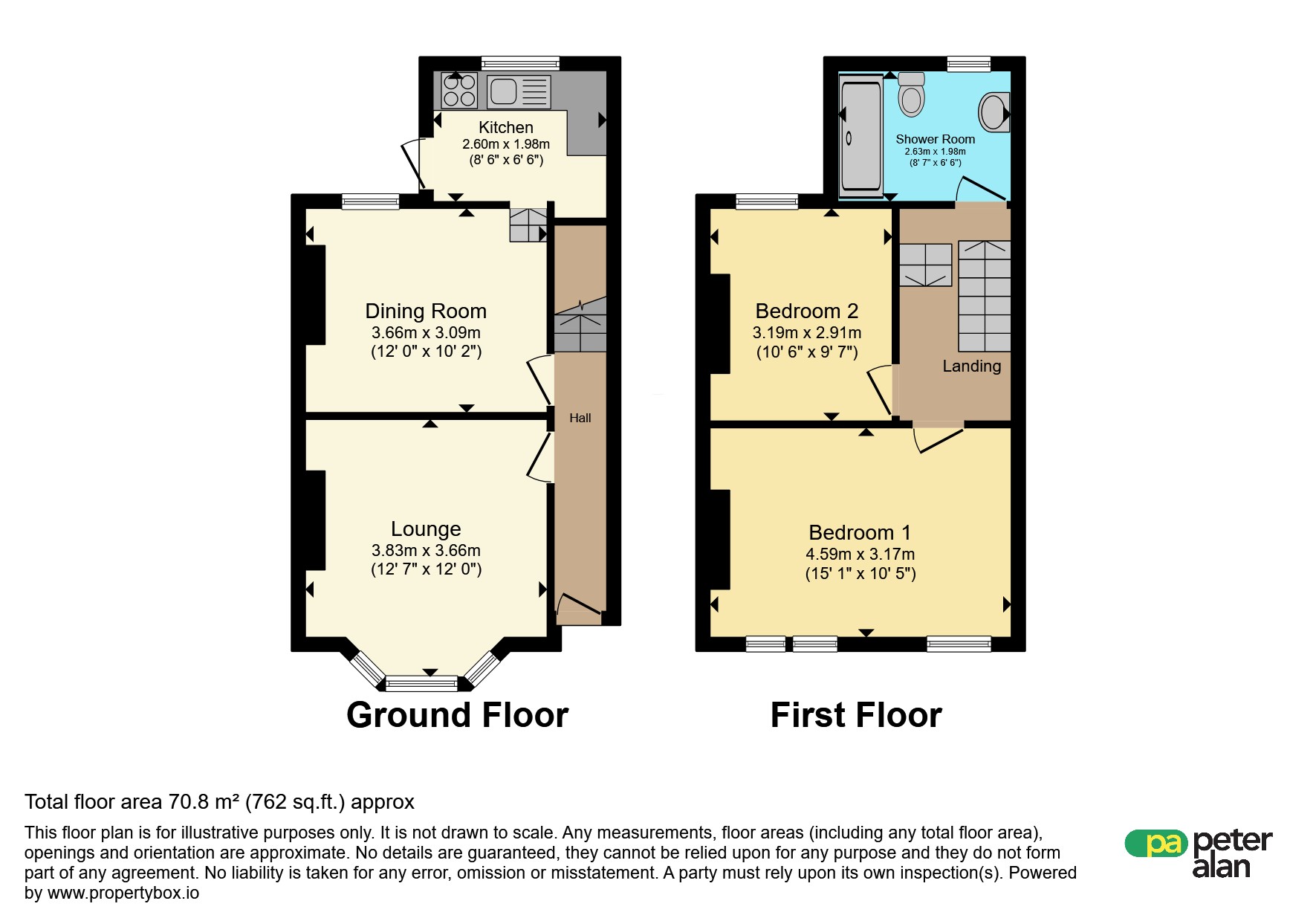 13, Craddock Street, Cardiff floorplan
