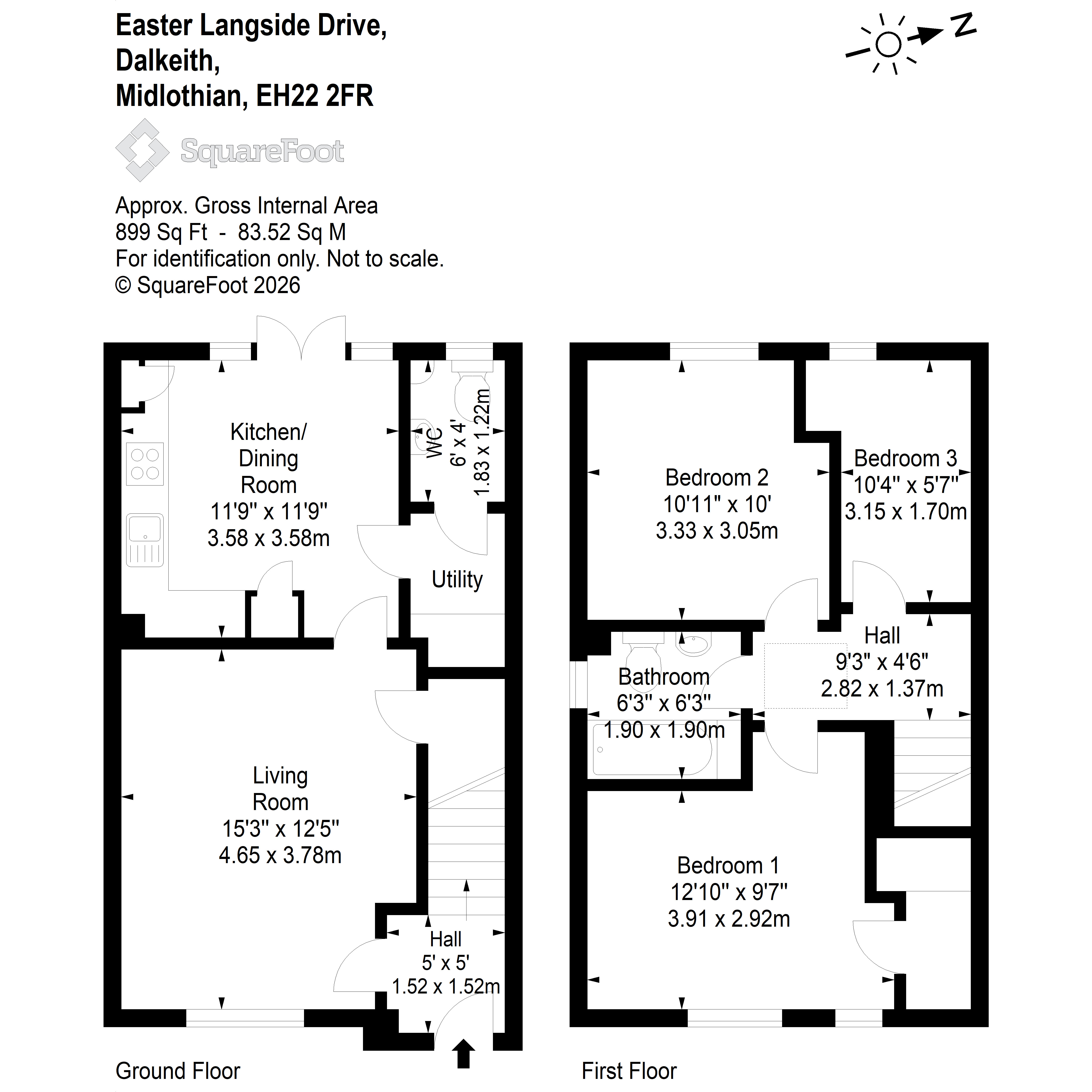 41, Easter Langside Drive, Dalkeith floorplan