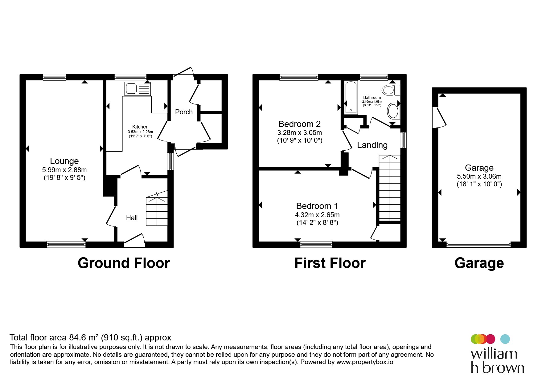 6, Leybourne Road, Rotherham floorplan