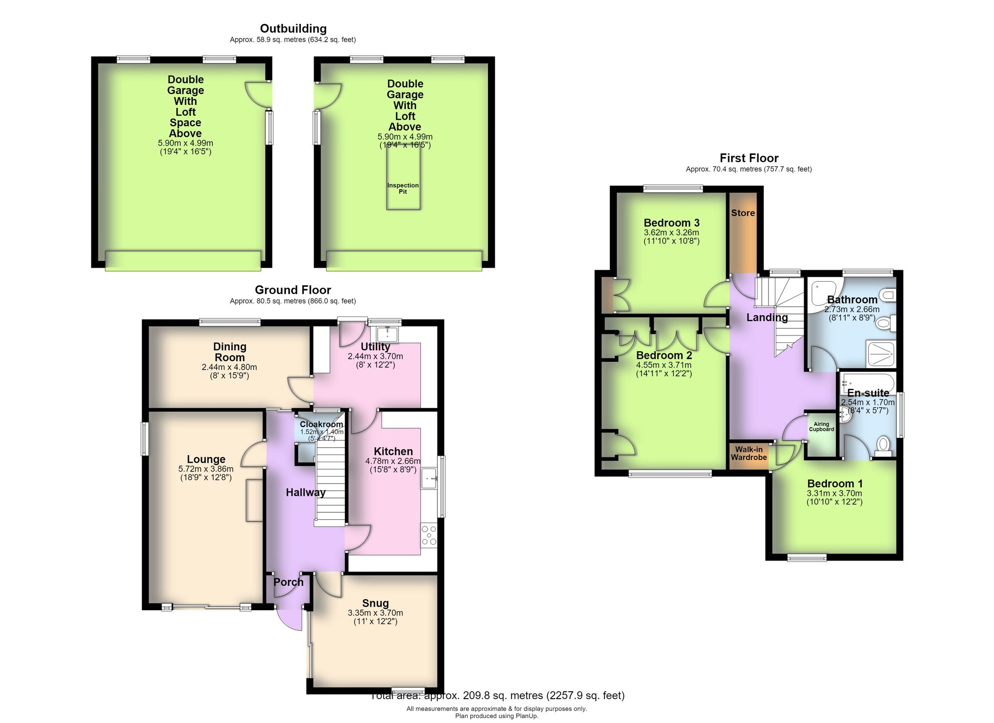 The Squirrels Church Road, Newport floorplan
