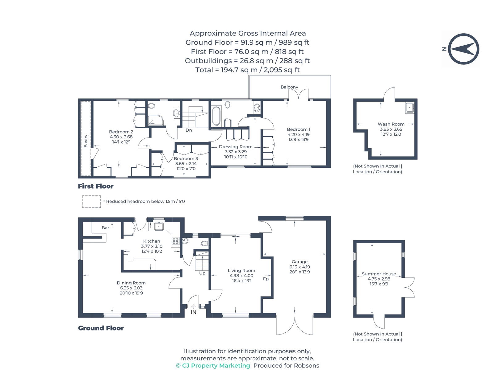 Cobwebs, Oak Glade, Northwood floorplan