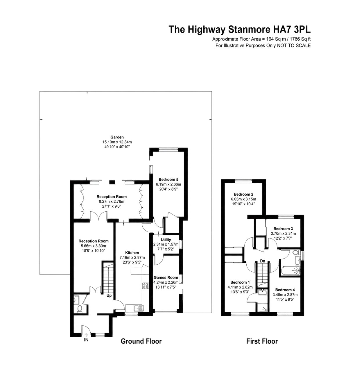 69, The Highway, Middlesex floorplan
