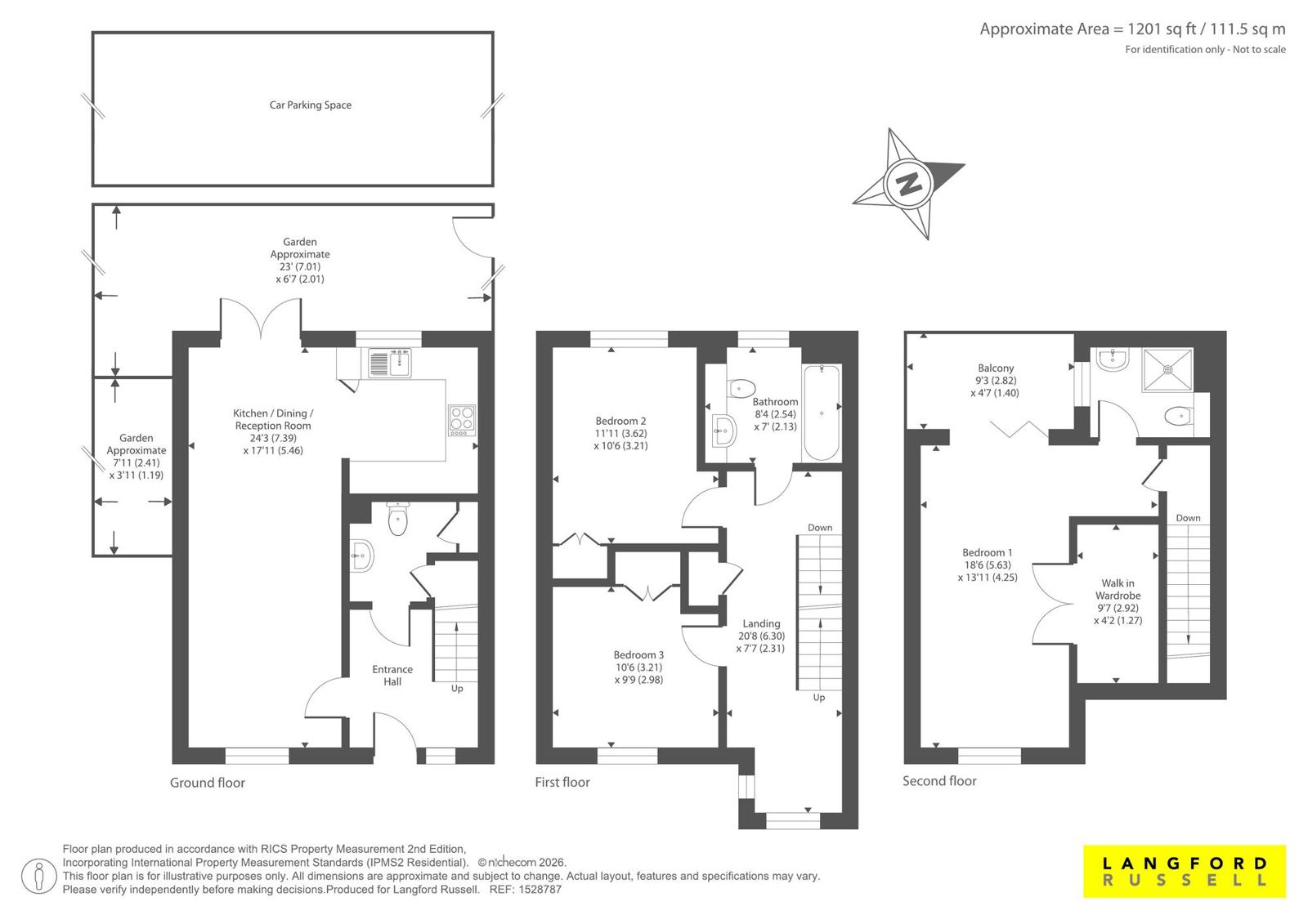 Okemore Gardens, Orpington floorplan