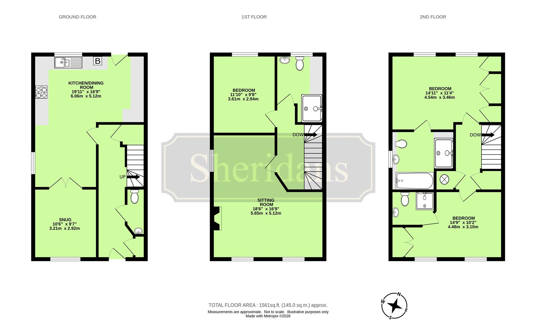 32, Boughton Way, Bury St Edmunds floorplan