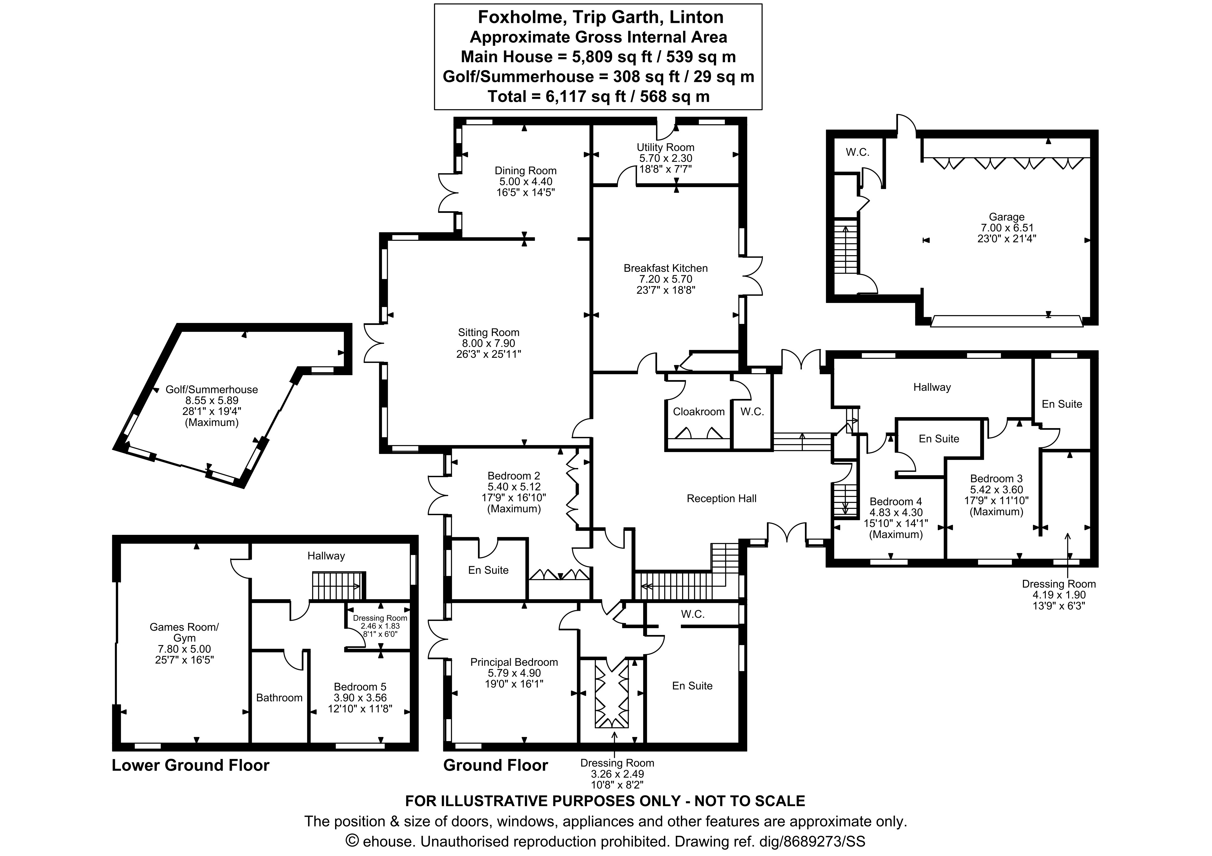 Foxholme, 8, Trip Garth, Wetherby floorplan