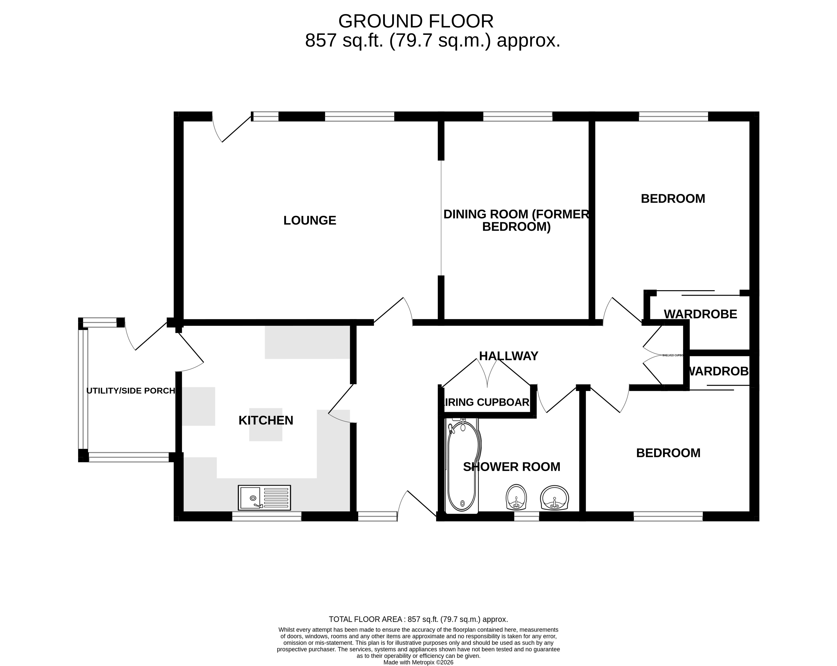 The Harwoods,, Bulls Hall Road, Suffolk floorplan
