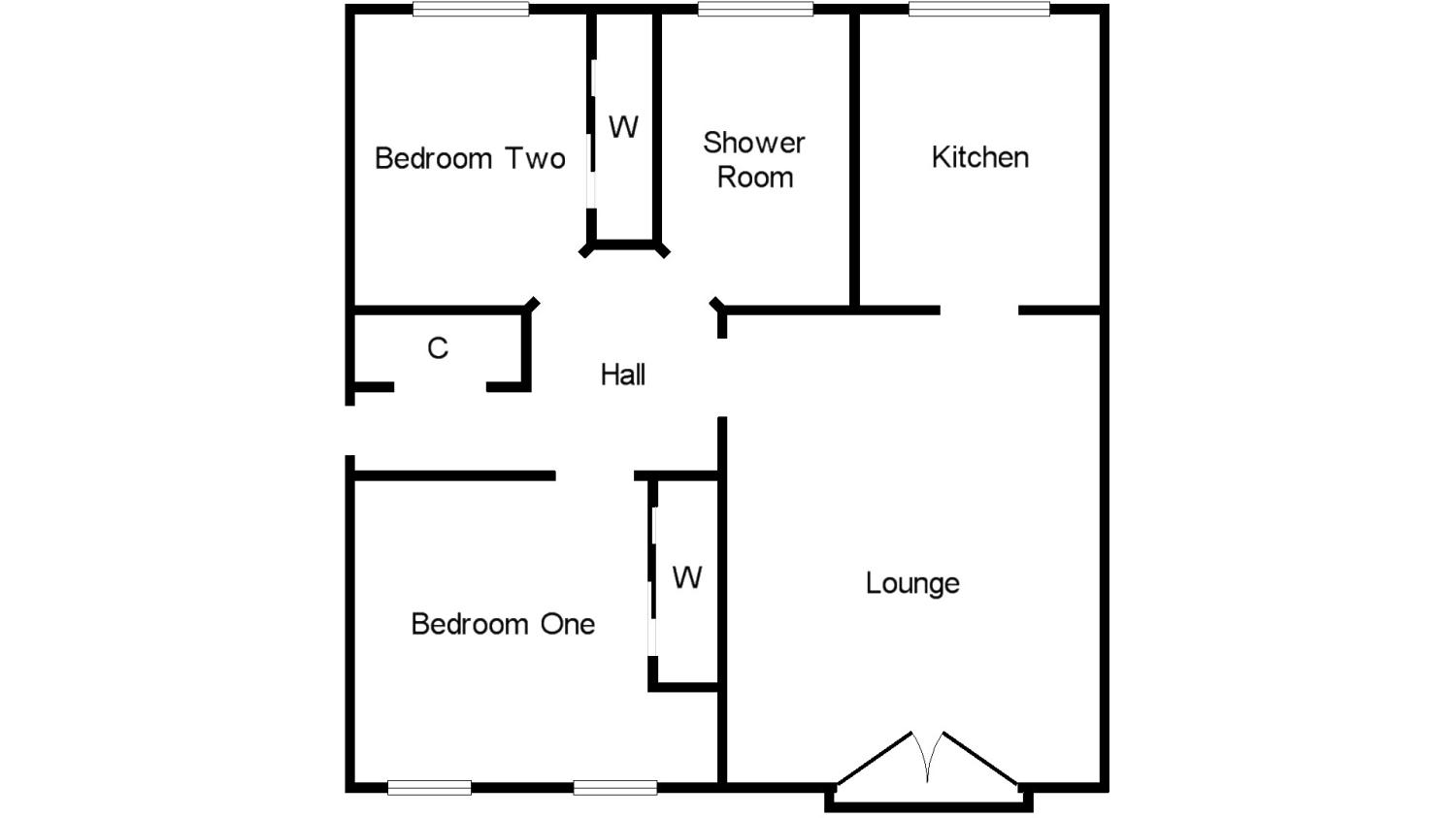 2 Bedrooms Flat for sale in Creteil Court, Falkirk FK1