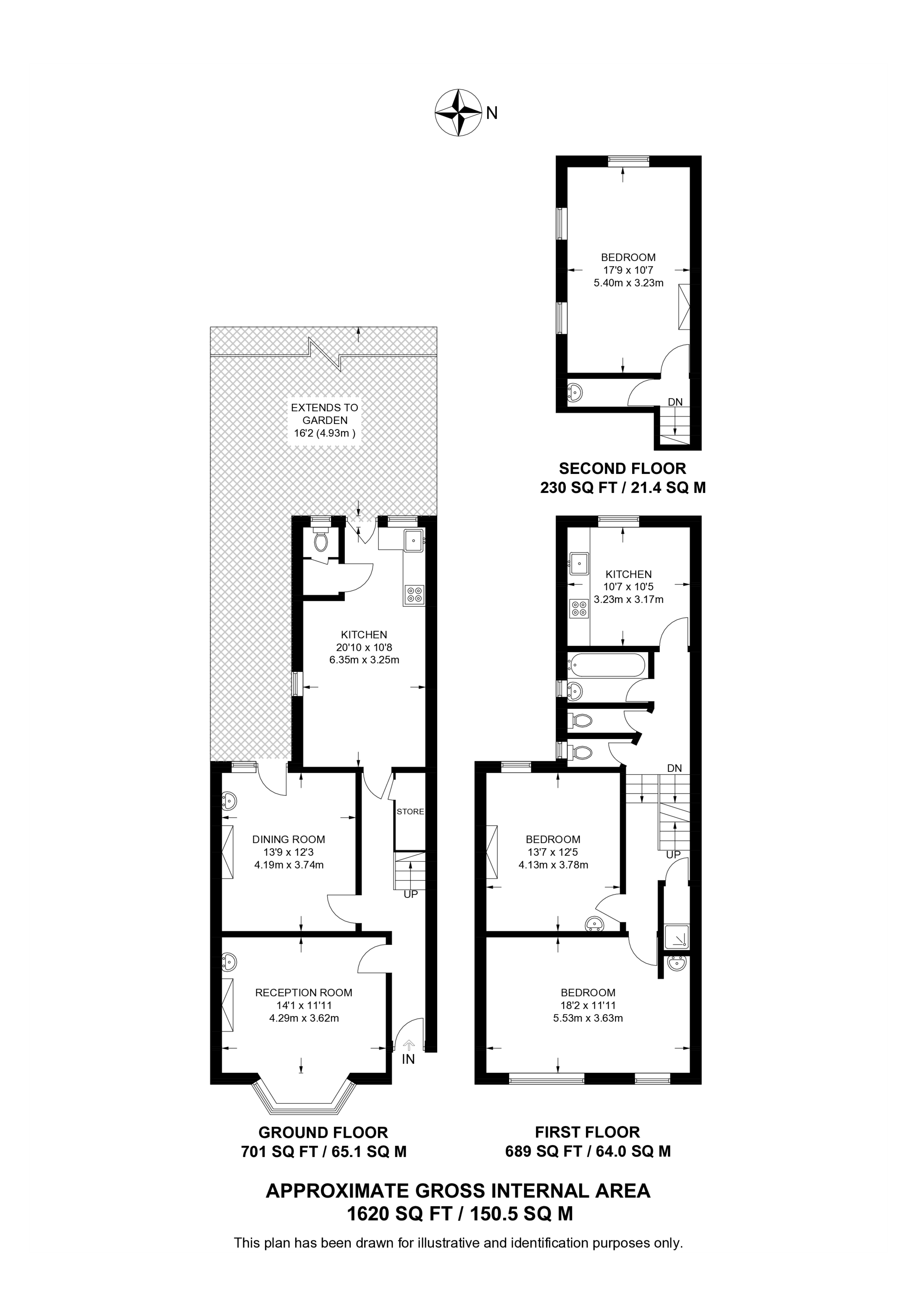 Alexandra Road, London, N8, Hornsey floorplan