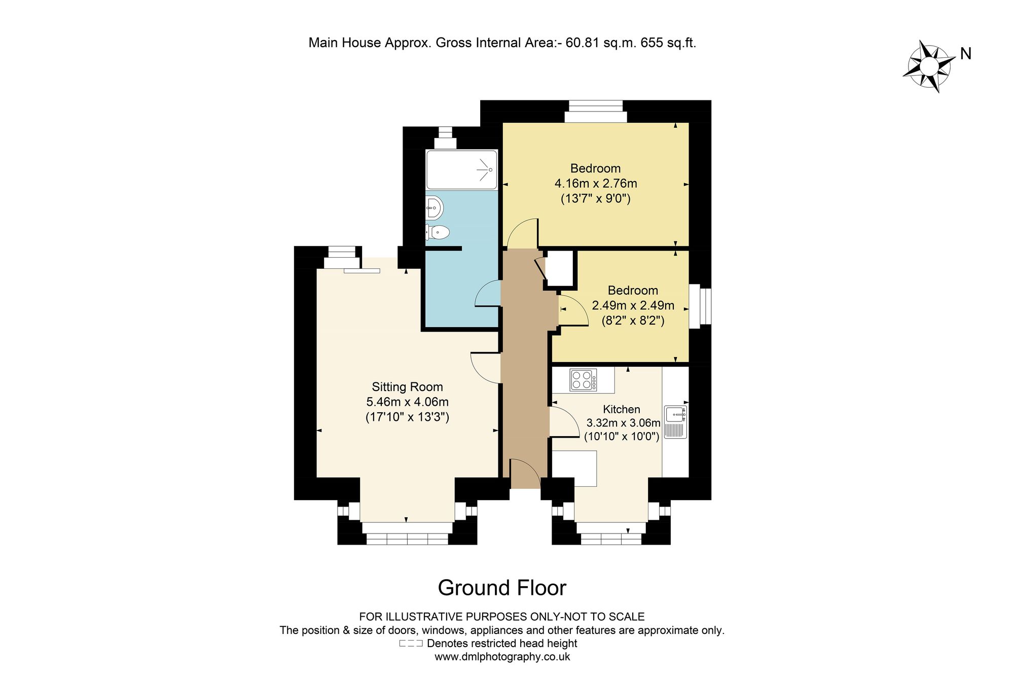 16 The Grange, Moreton-In-Marsh floorplan