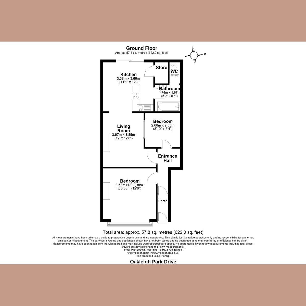 29A, Oakleigh Park Drive, Leigh-on-sea floorplan