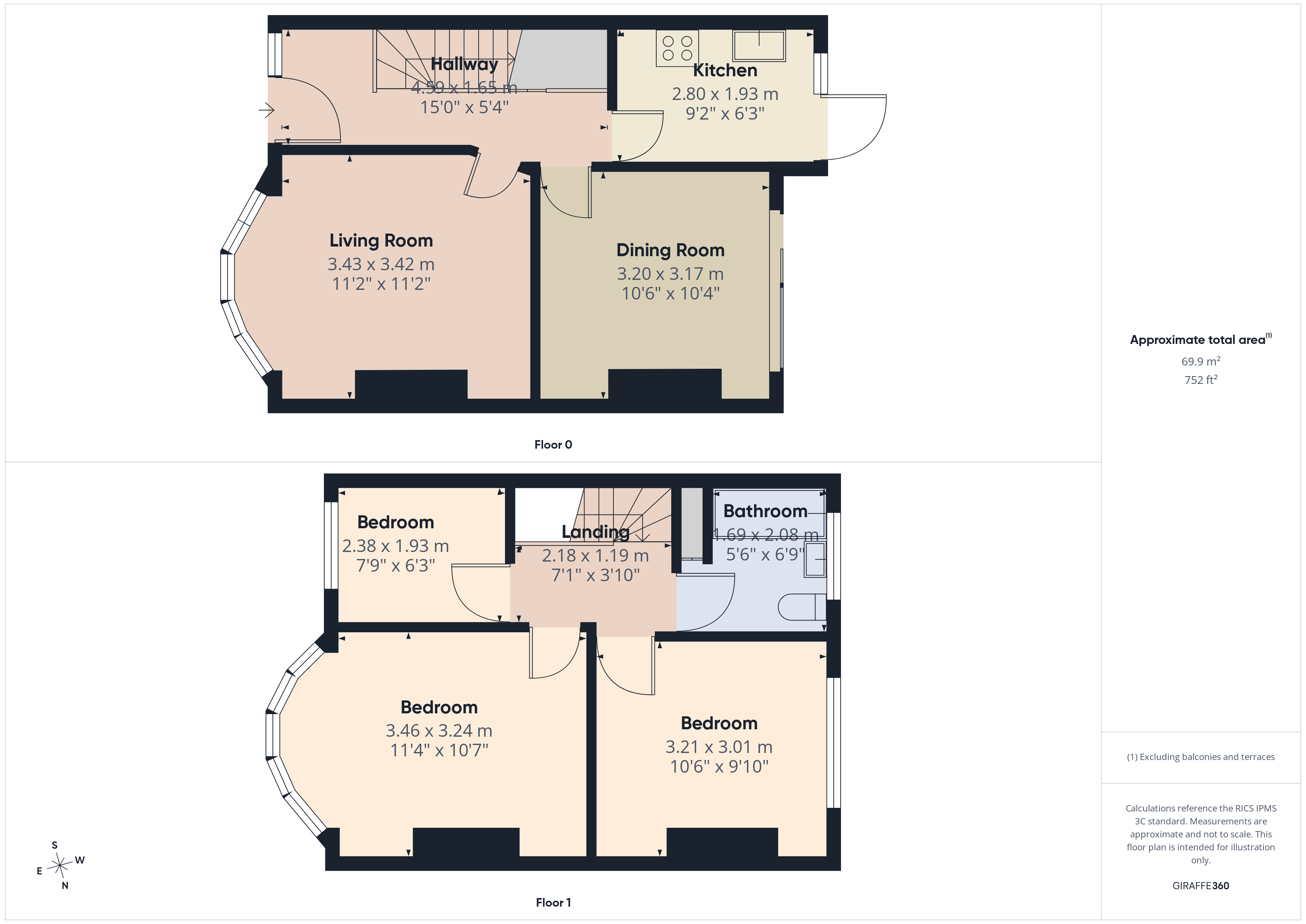 65, Westfield Gardens, Middlesex floorplan