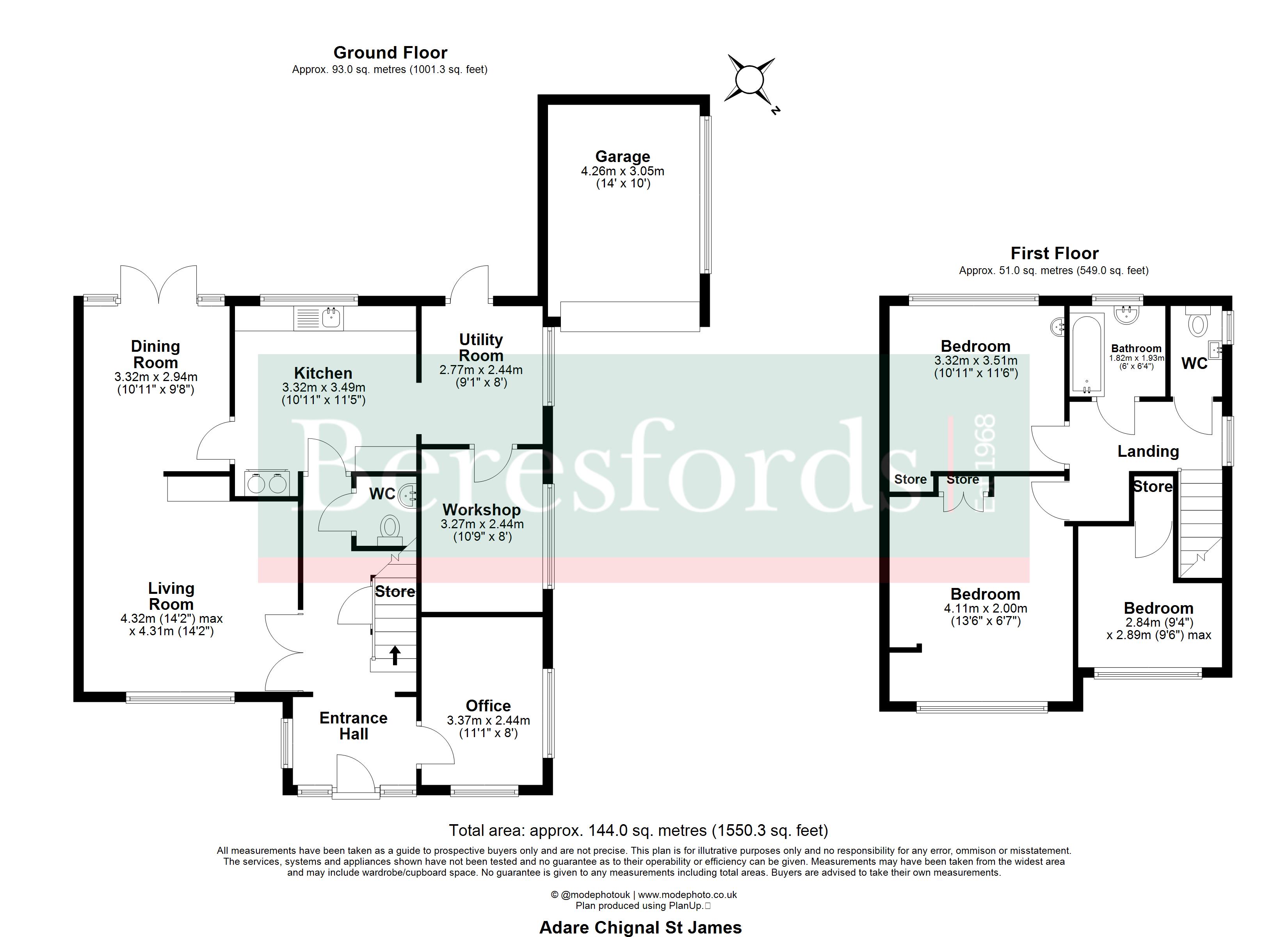 Adare,, Chignal St. James, Essex floorplan