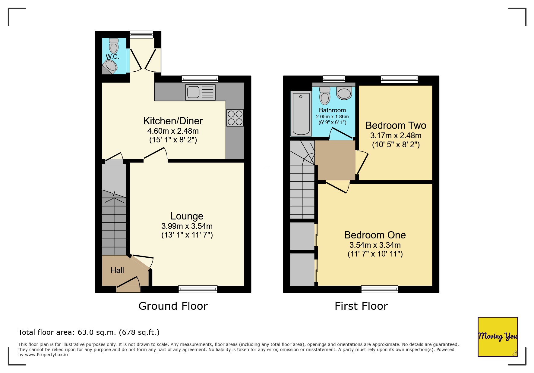 5 Old Pooles Yard, Bristol floorplan