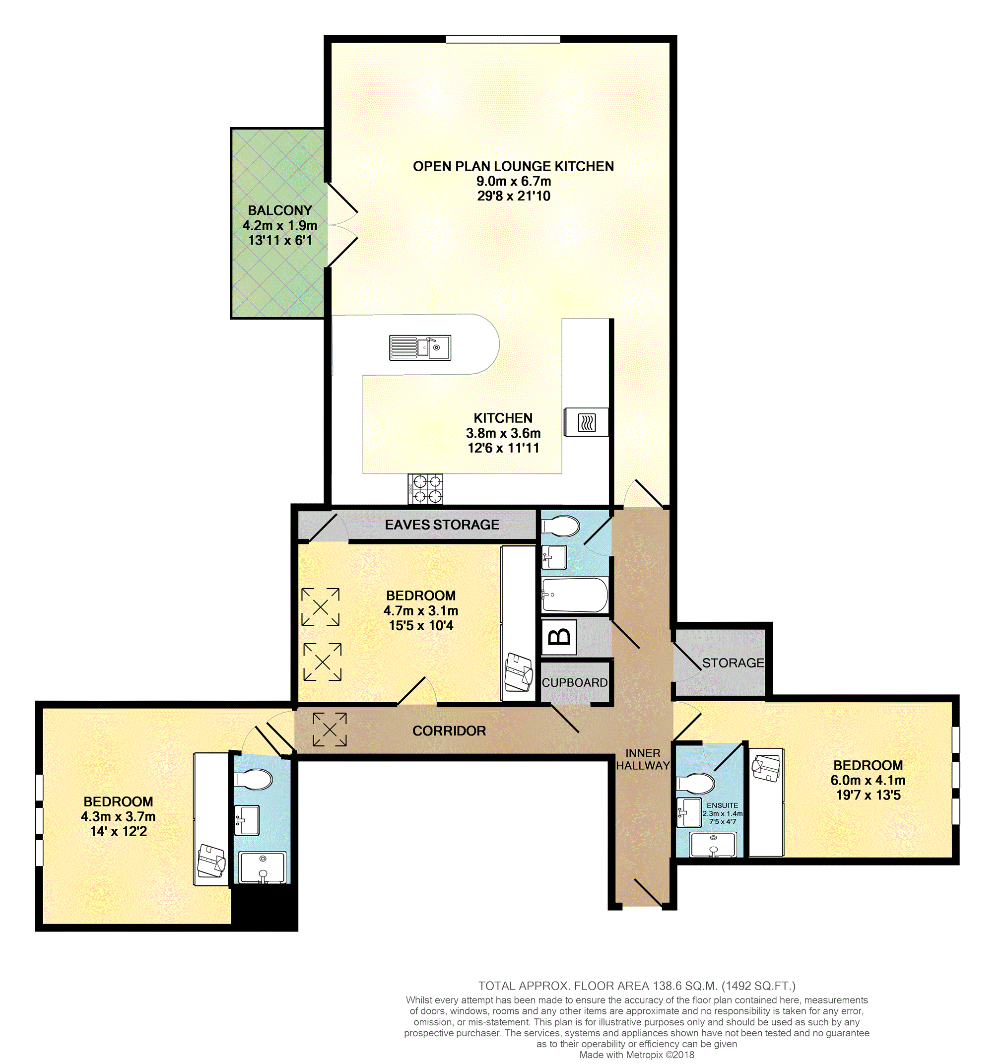 3 Bedrooms Flat for sale in Kershaw Drive, Lancaster LA1