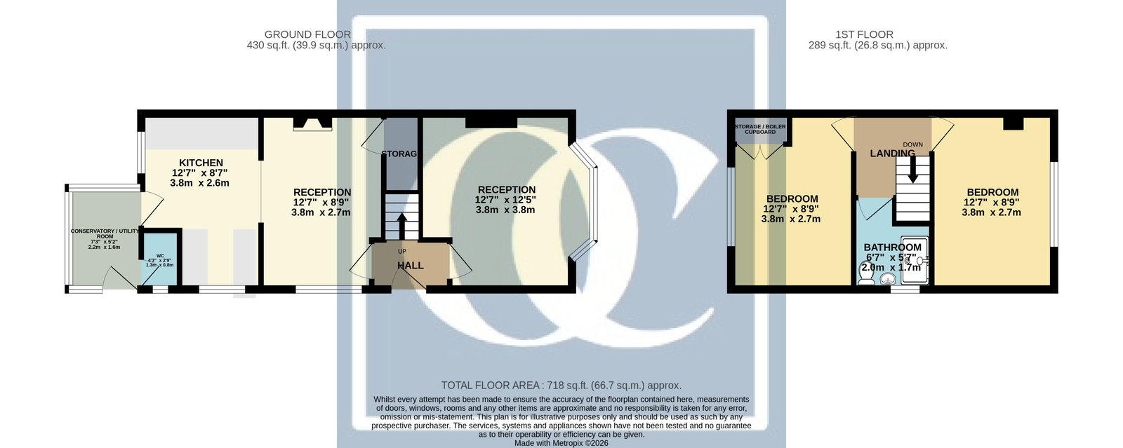 1, Mount Drive, Bedworth floorplan