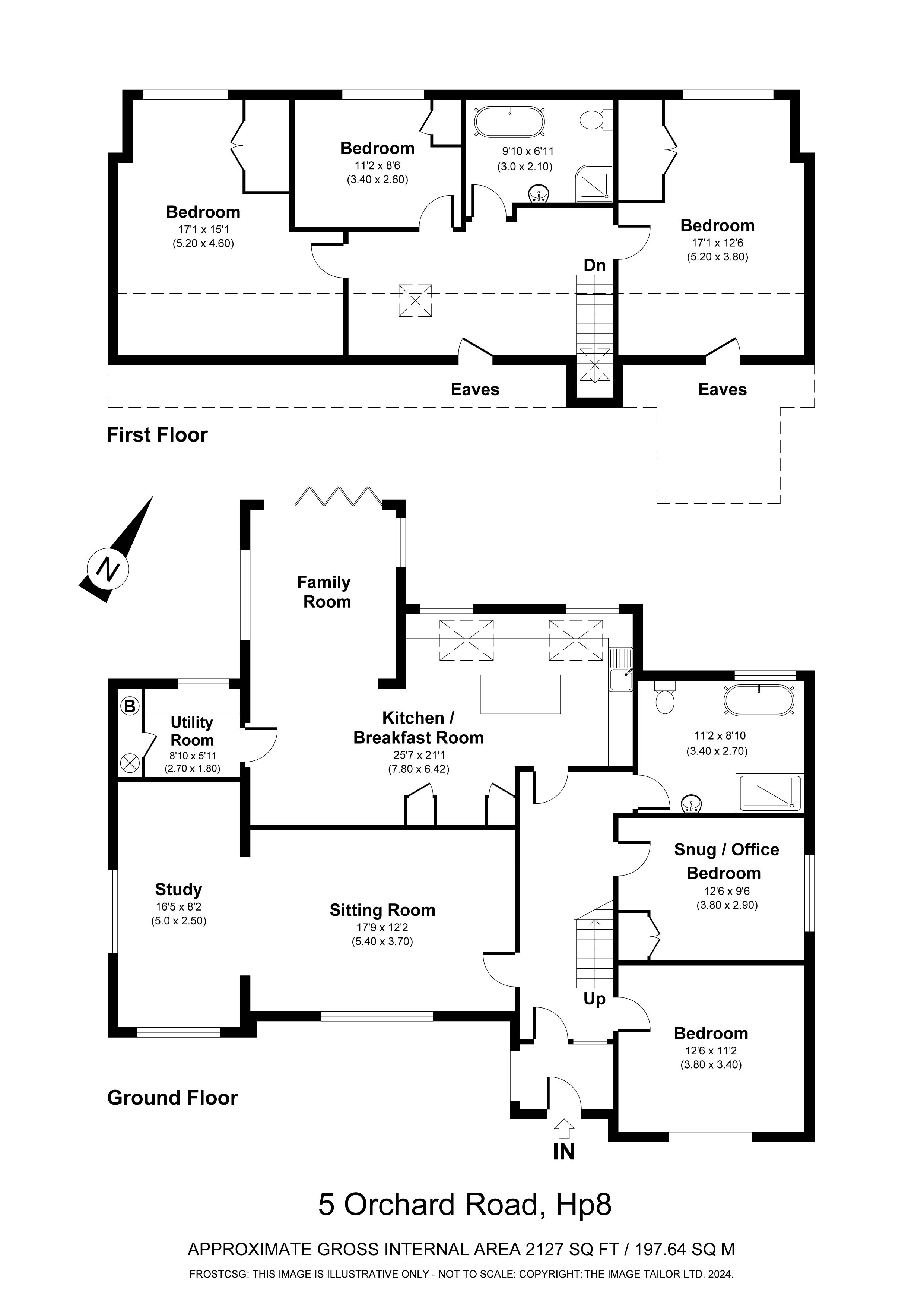 5 Orchard Road,, Chalfont St. Giles, Buckinghamshire floorplan