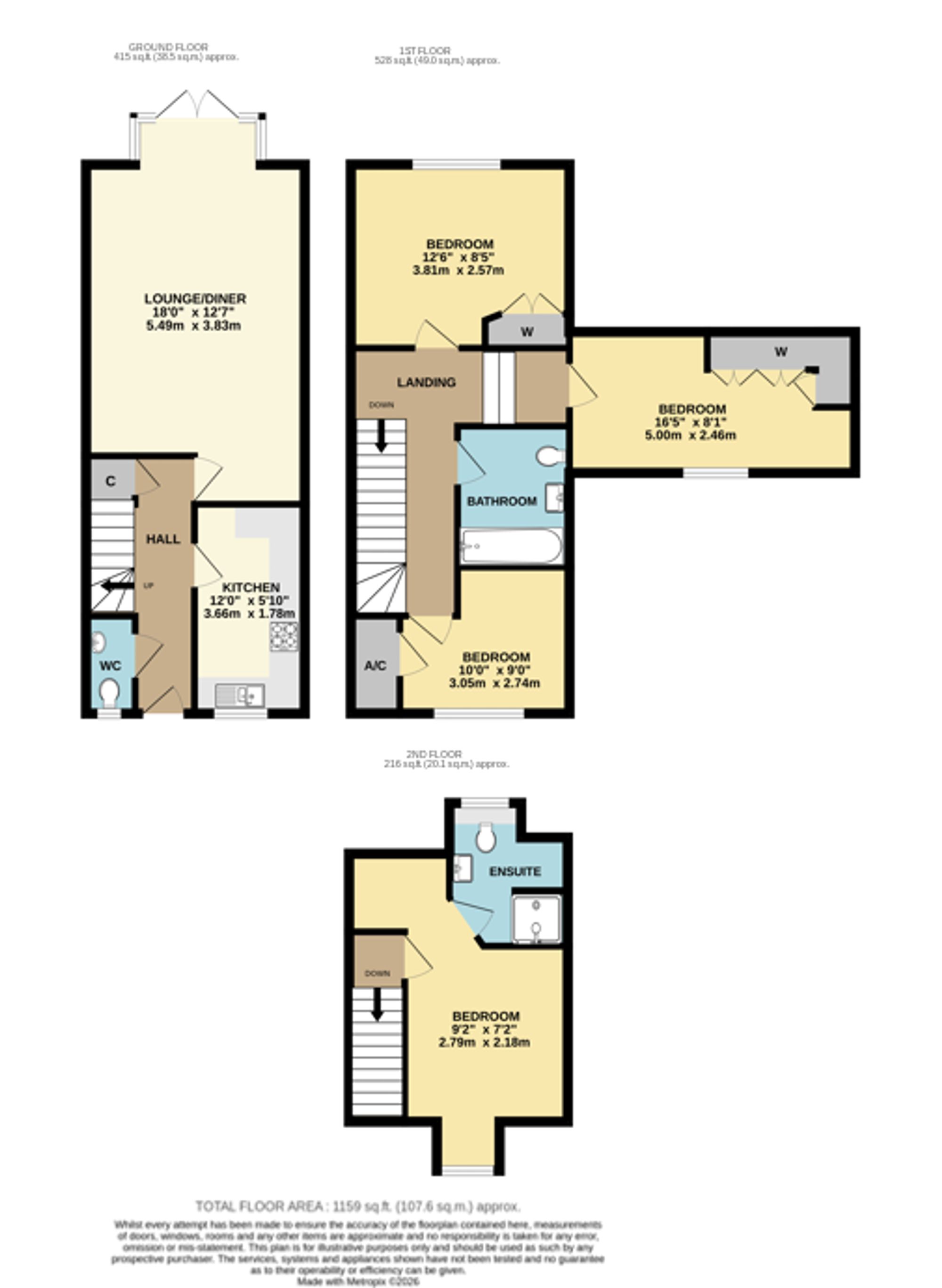 4 Shamblehurst Mews, Southampton floorplan
