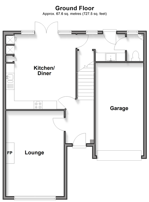 Great Threads, Staplehurst floorplan