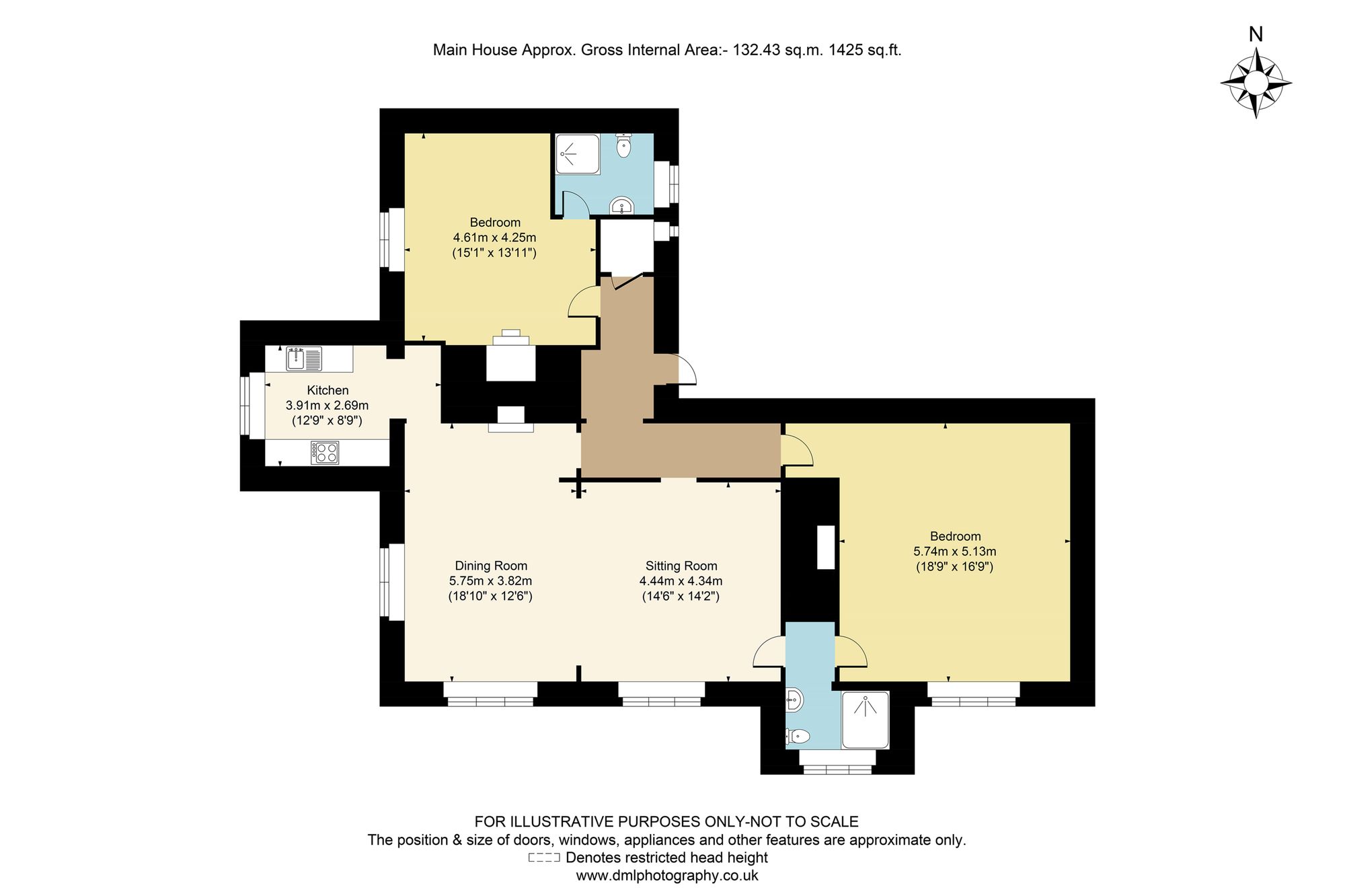 Flat 3, Shipton Court High Street, Chipping Norton floorplan
