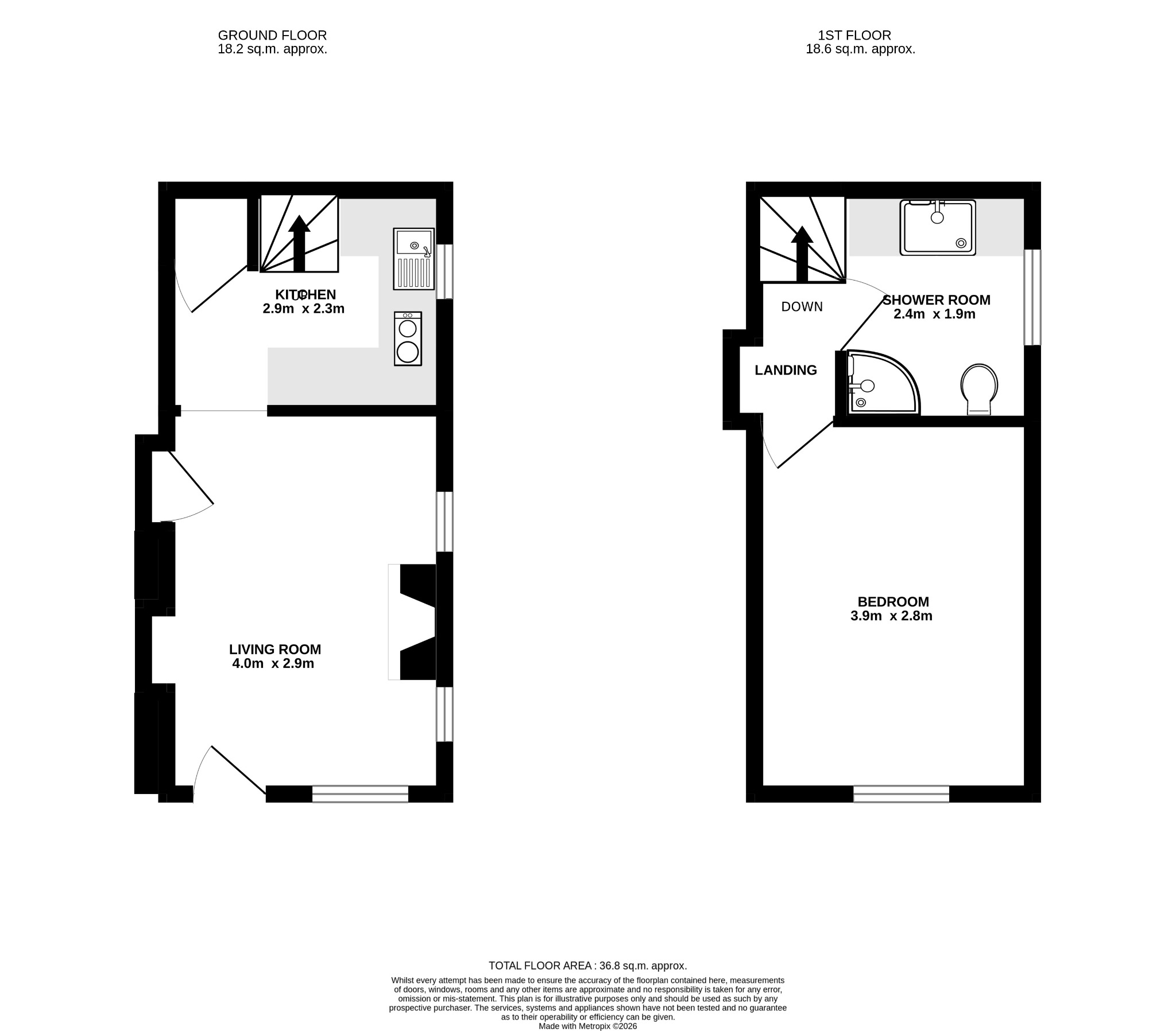 Corner Cottage, Bainbridge, North Yorkshire floorplan