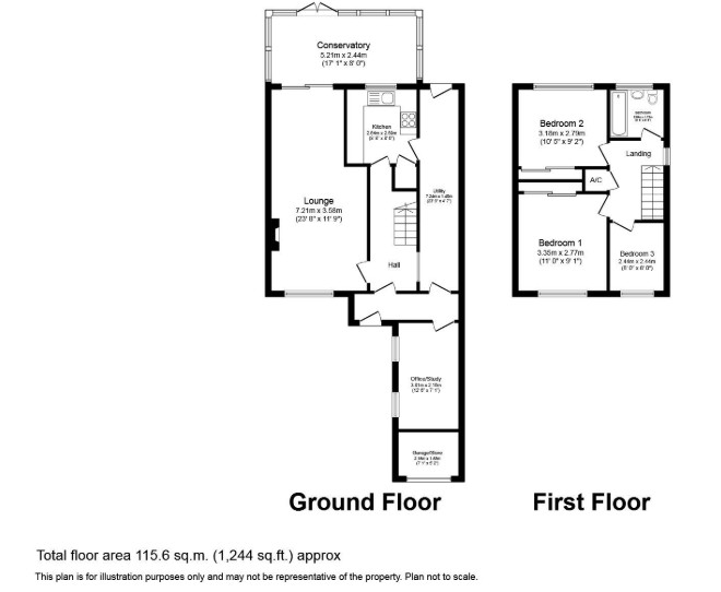 32, Brook Street, Colchester floorplan